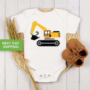 Construction Birthday Kids Shirt birthday product image 5