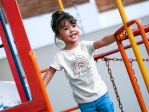 Sibling rainbow design on Baby Short Sleeve Onesie®