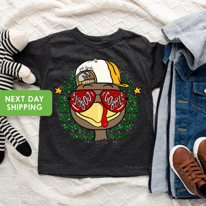 Baby bodysuit and kids shirt style options for Gobble Gobble