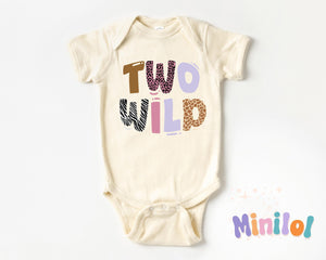 Two Wild Safari Second Birthday Shirt birthday product image 1