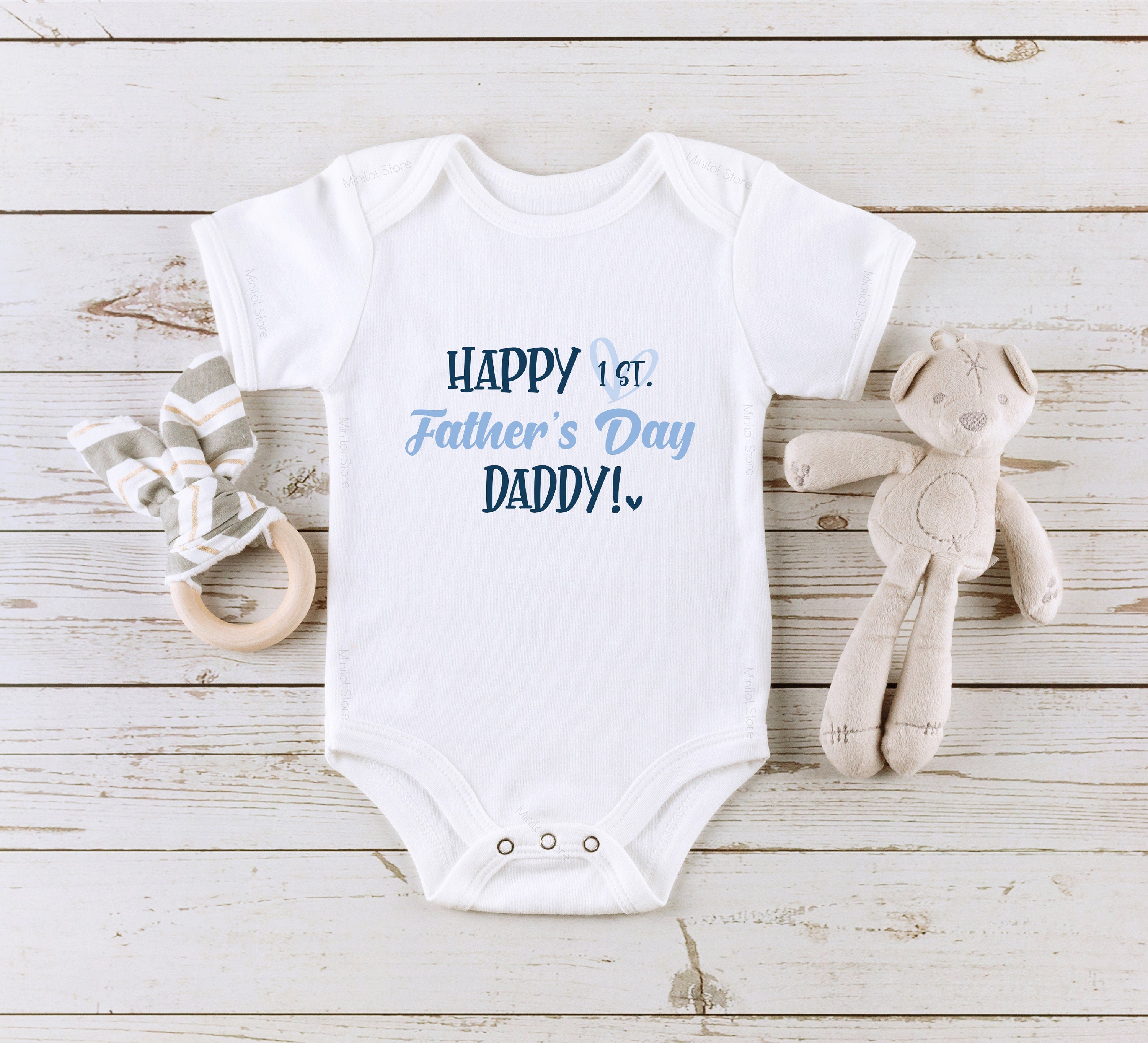 Happy Fathers Day Onesie® Baby Boys Fathers Day Onesie® Boys Fathers Day Bodysuit, Fathers Day Onesie®For Boys, Baby Fathers Day