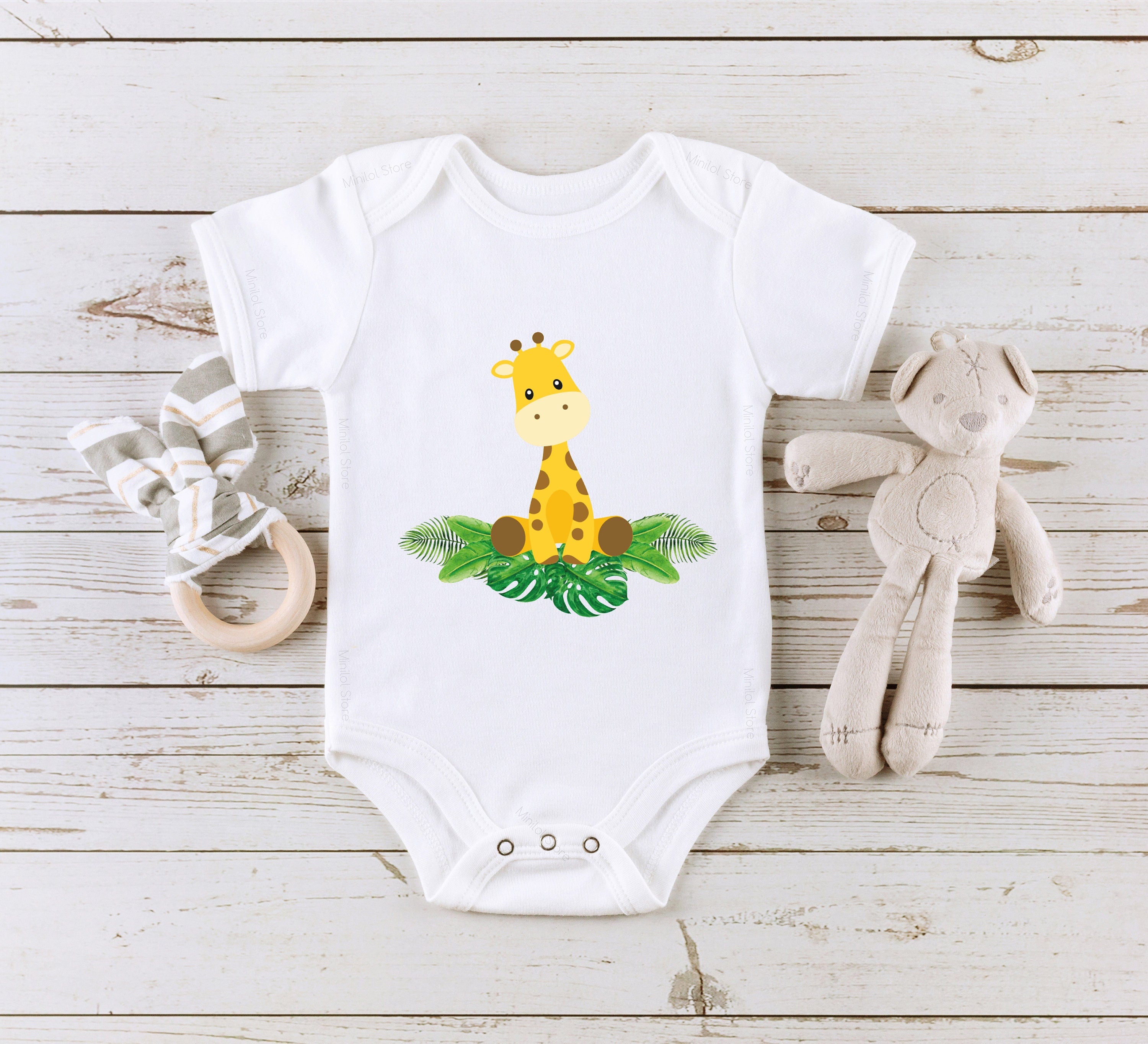 Giraffe Onesie®For Baby, Giraffe Baby Onesie®, Giraffe Baby Clothes, Giraffe Baby Shower Gift, Cute Baby Onesie®Boys And Girls