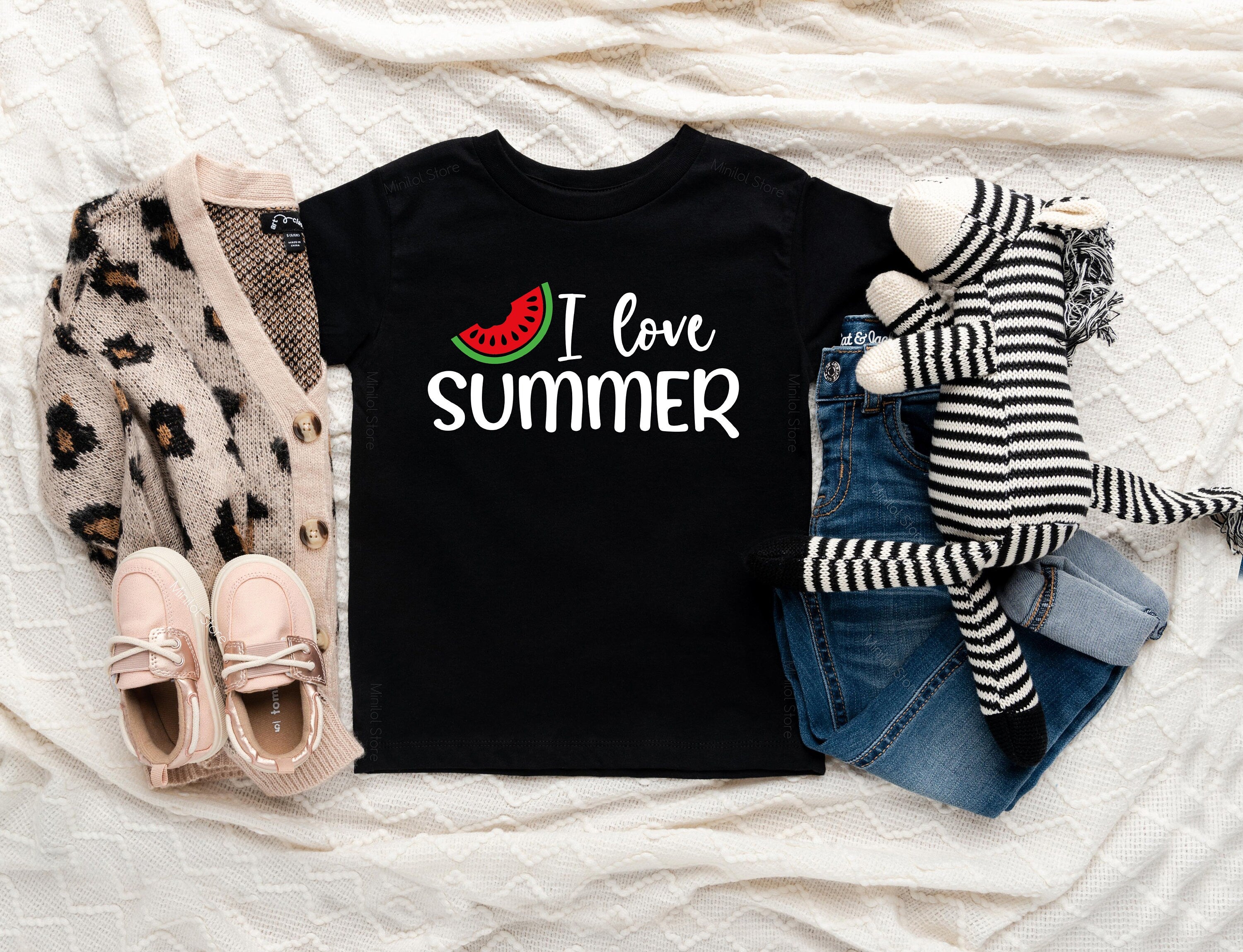 I Love Summer Baby Shirt, Cute Summer Shirt, Beach Vacation Unisex Baby Onesie®Or Toddler T-shirt