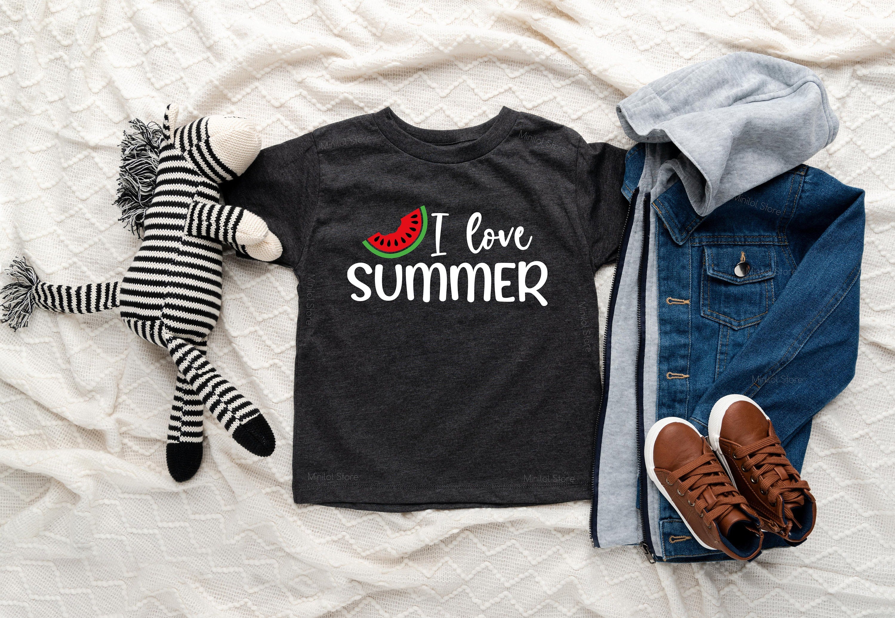 I Love Summer Baby Shirt, Cute Summer Shirt, Beach Vacation Unisex Baby Onesie®Or Toddler T-shirt