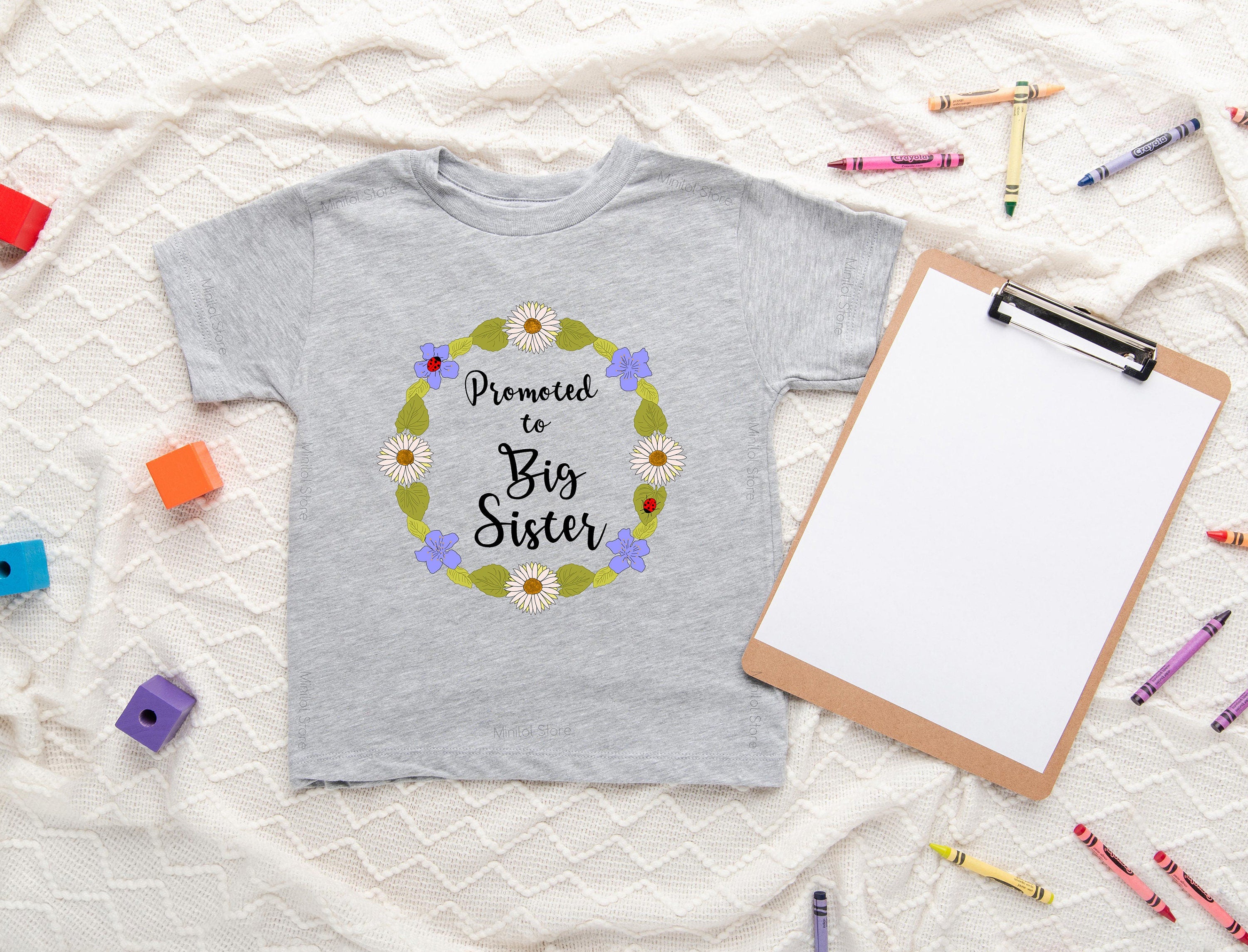 Big Sister Shirt, Big Sister Pregnancy Announcement Toddler Shirt, Big Sister Toddler Tee