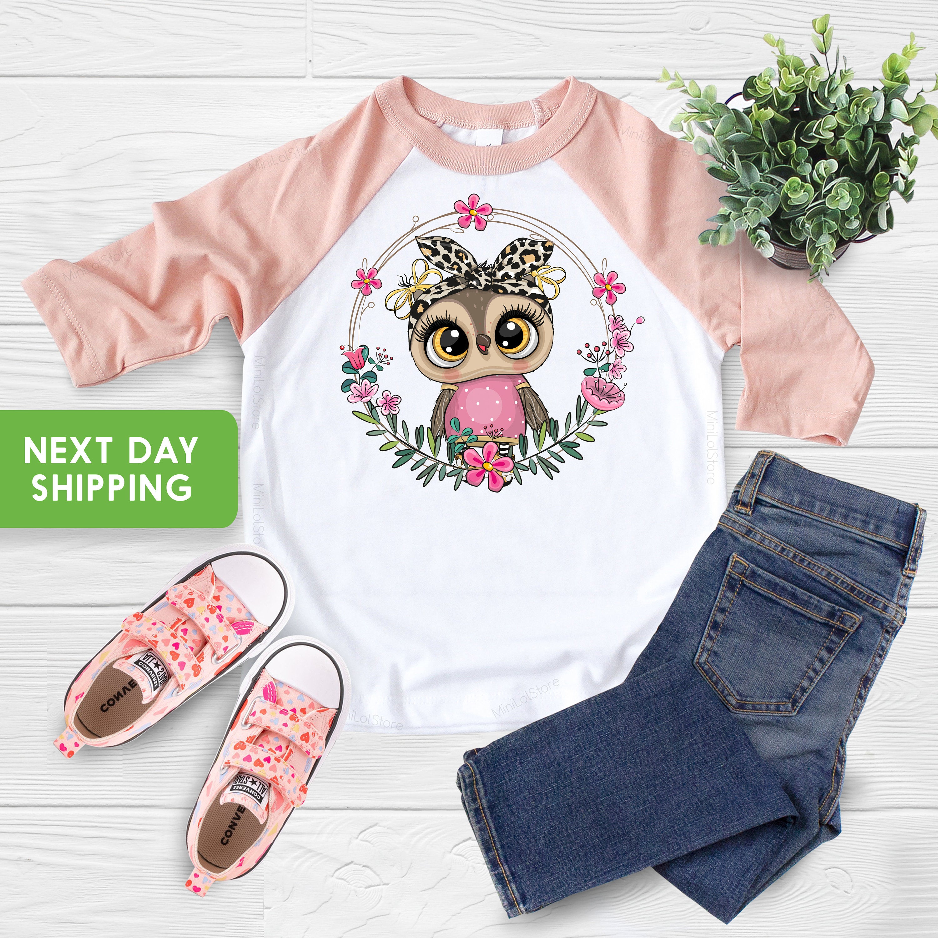 Owl Onesie®For Girl, Owl Toddler Shirt, Owl Toddler Gift For Girl, Cute Owl Toddler Clothes, Shirt For Baby