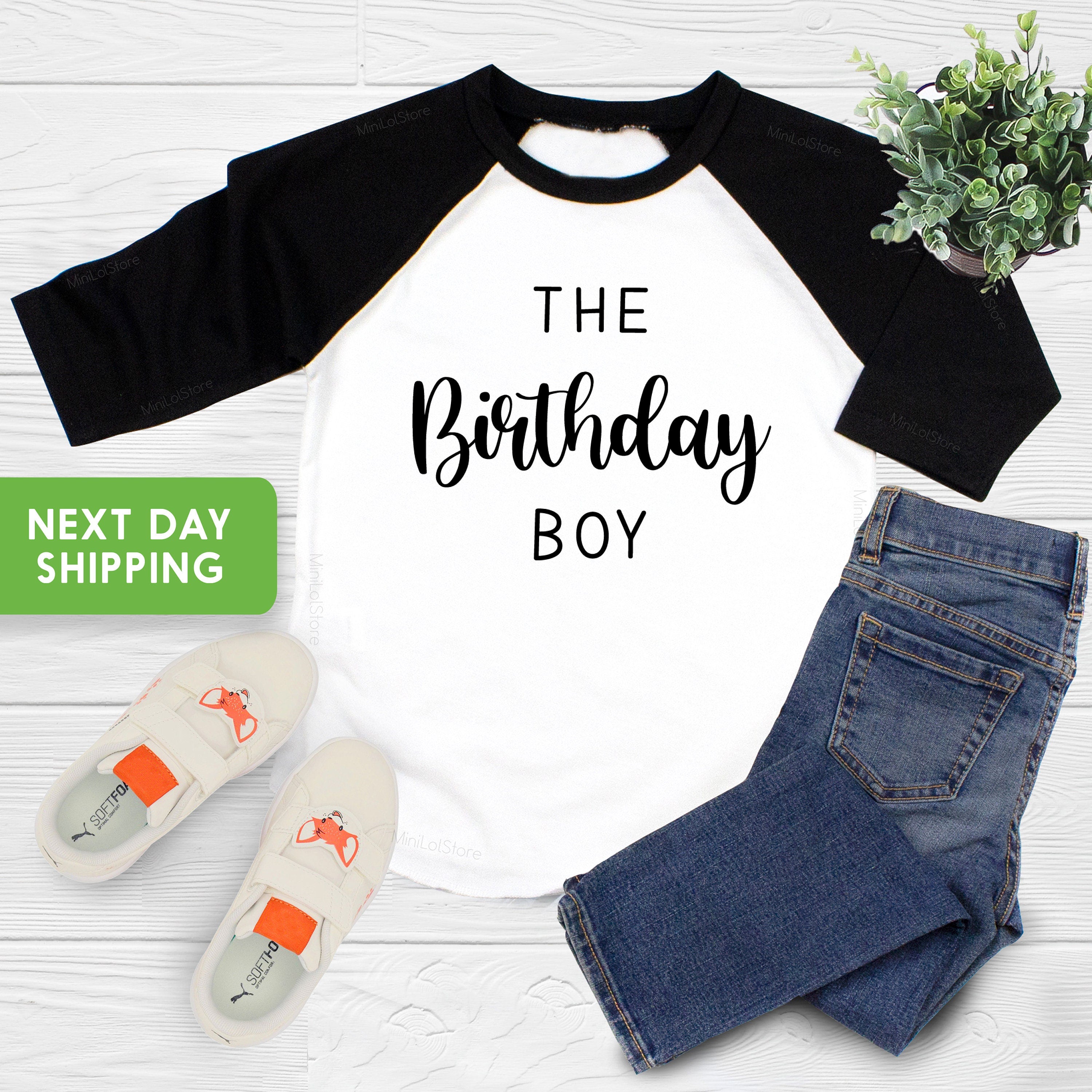 Birthday Boy Baseball Shirt, The Birthday Boy Kids Shirt, Birthday Boy Baseball Tee