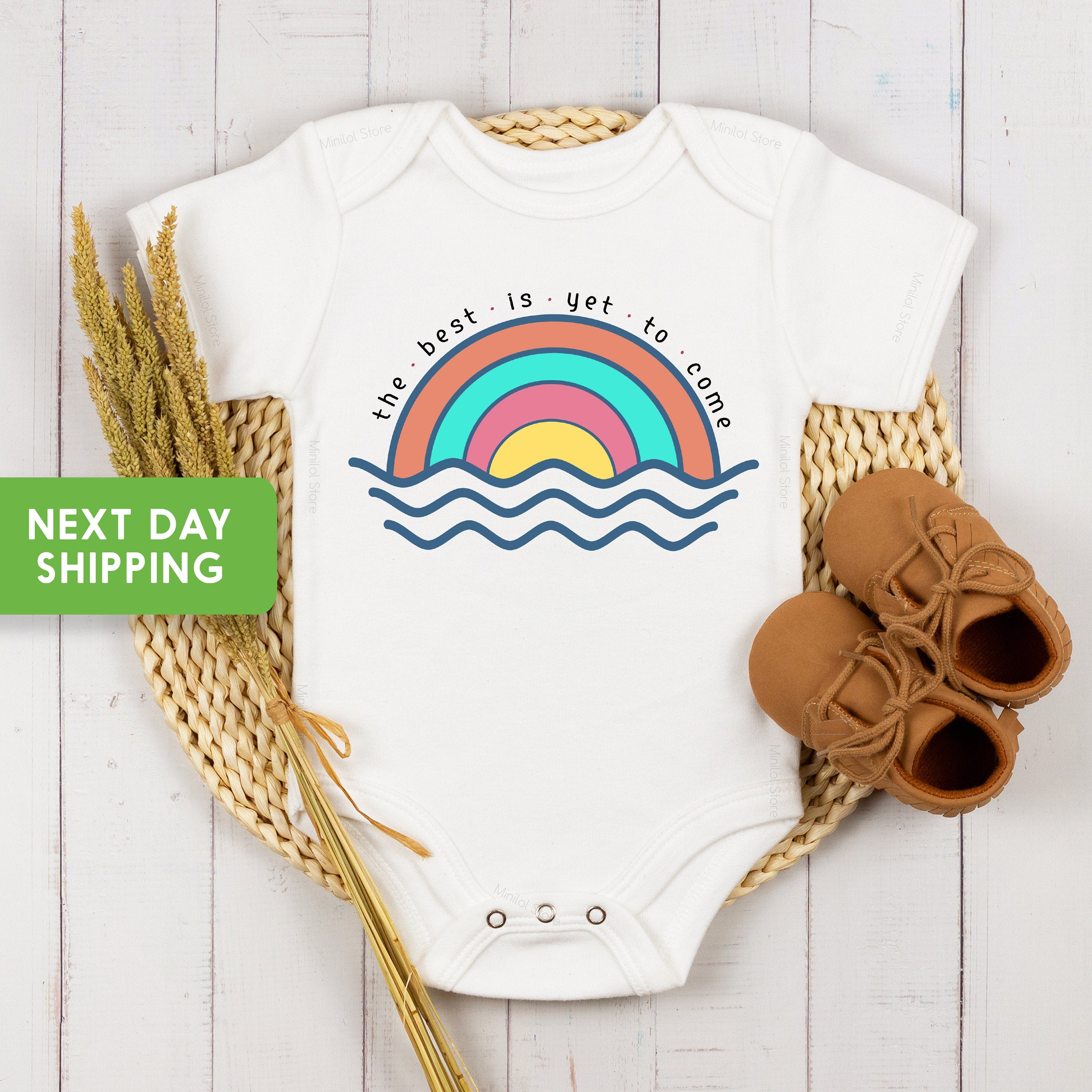 The Best Is Yet To Come Baby Onesie® Adventure Onesie® Baby Camp Onesie® Unisex Sunset Onesie®