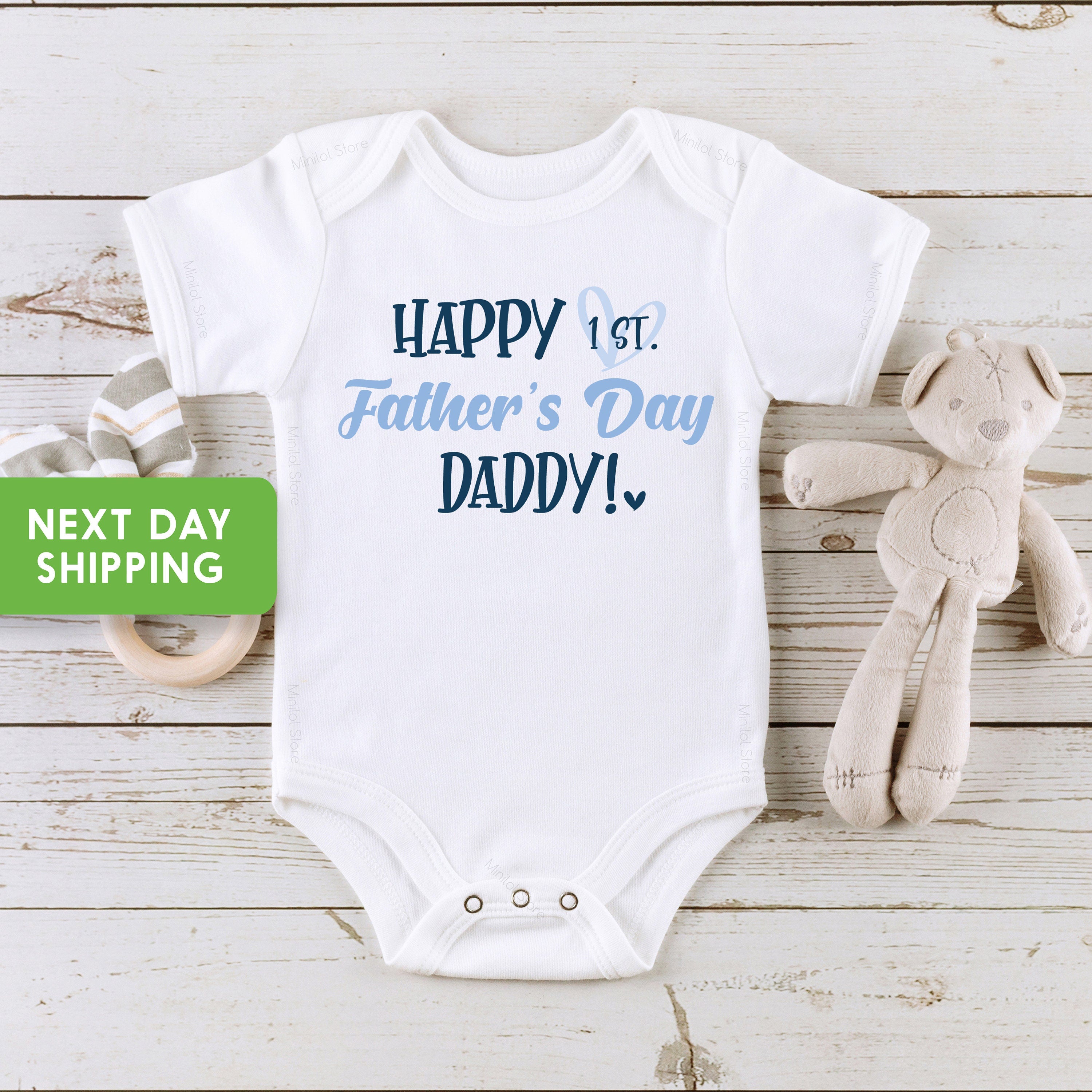 Happy Fathers Day Onesie® Baby Boys Fathers Day Onesie® Boys Fathers Day Bodysuit, Fathers Day Onesie®For Boys, Baby Fathers Day