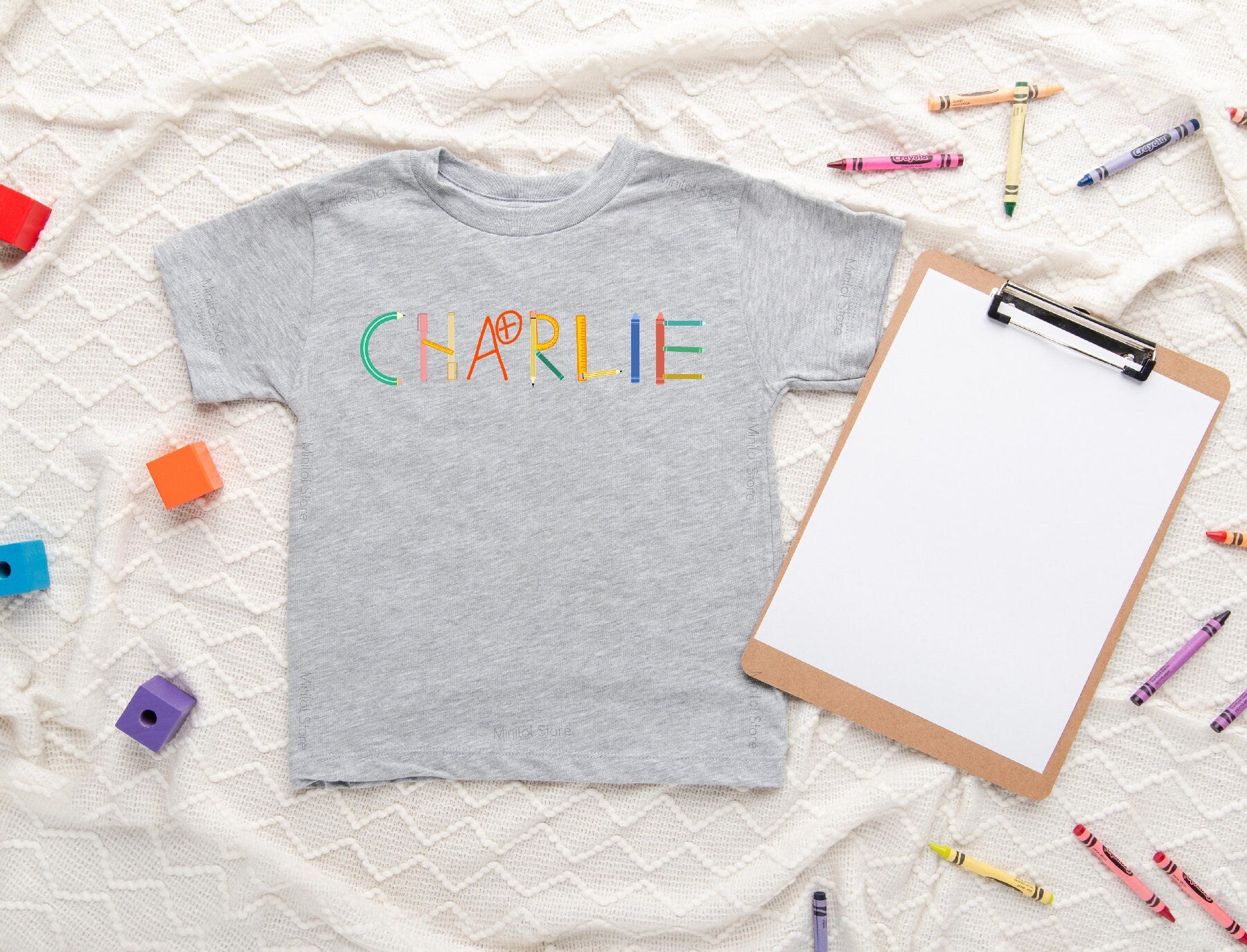 Personalized Toddler School Shirt, Kids Back To School Shirt, Pre-K Kindergarten Shirt, Custom School Name Shirt,First Day Of The School Tee