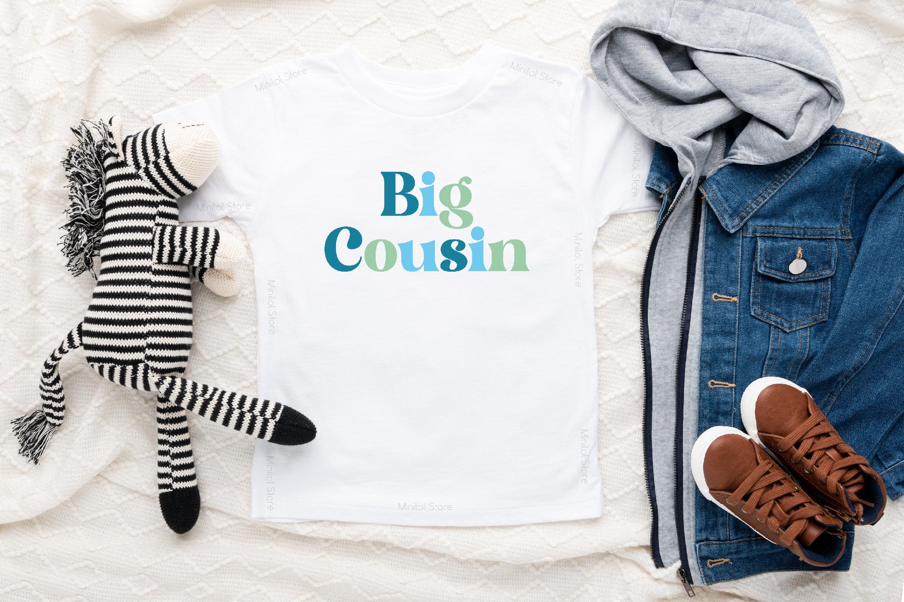 Big Cousin Onesie®, Big Cousin Announcement Onesie®, Big Cousin Bodysuit, Big Cousin To Be, Pregnancy Reveal Onesie®