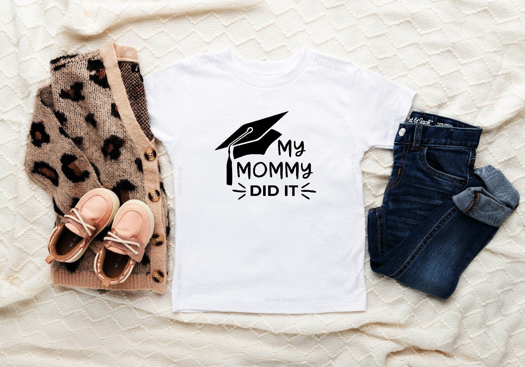 Family Graduation Shirts, Graduation Shirts, My Mommy Did It! Kids Shirt, Baby Graduate Bodysuit, Seniors Class of 2022, Cute Kids Clothes