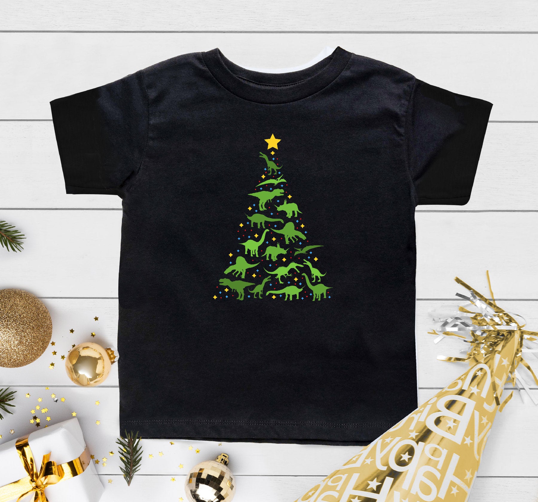 Christmas Kids Shirt, Boy Dinosaur Toddler Shirt, Dino Christmas Baby Onesie®, Holiday Toddler Shirt, Christmas Shirt For Boys, Dino Shirt