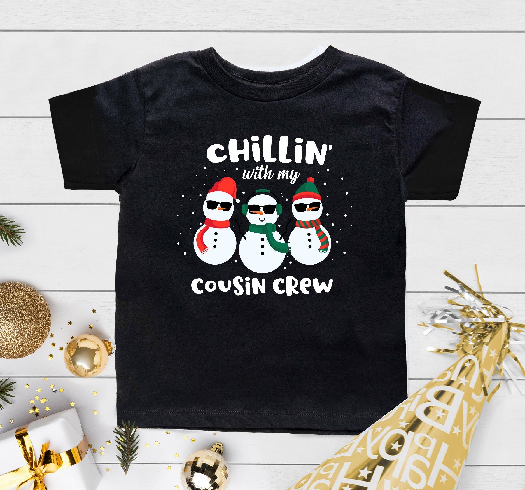 Family Christmas Shirts, Merry Christmas Shirt, Cousin Crew Christmas Shirts, Funny Christmas Baby Onesie®, Funny Christmas, Cousin Crew Tee