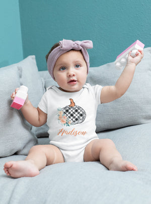 Available garment styles for Personalized Pumpkin Fall Kids Shirt – Style 2