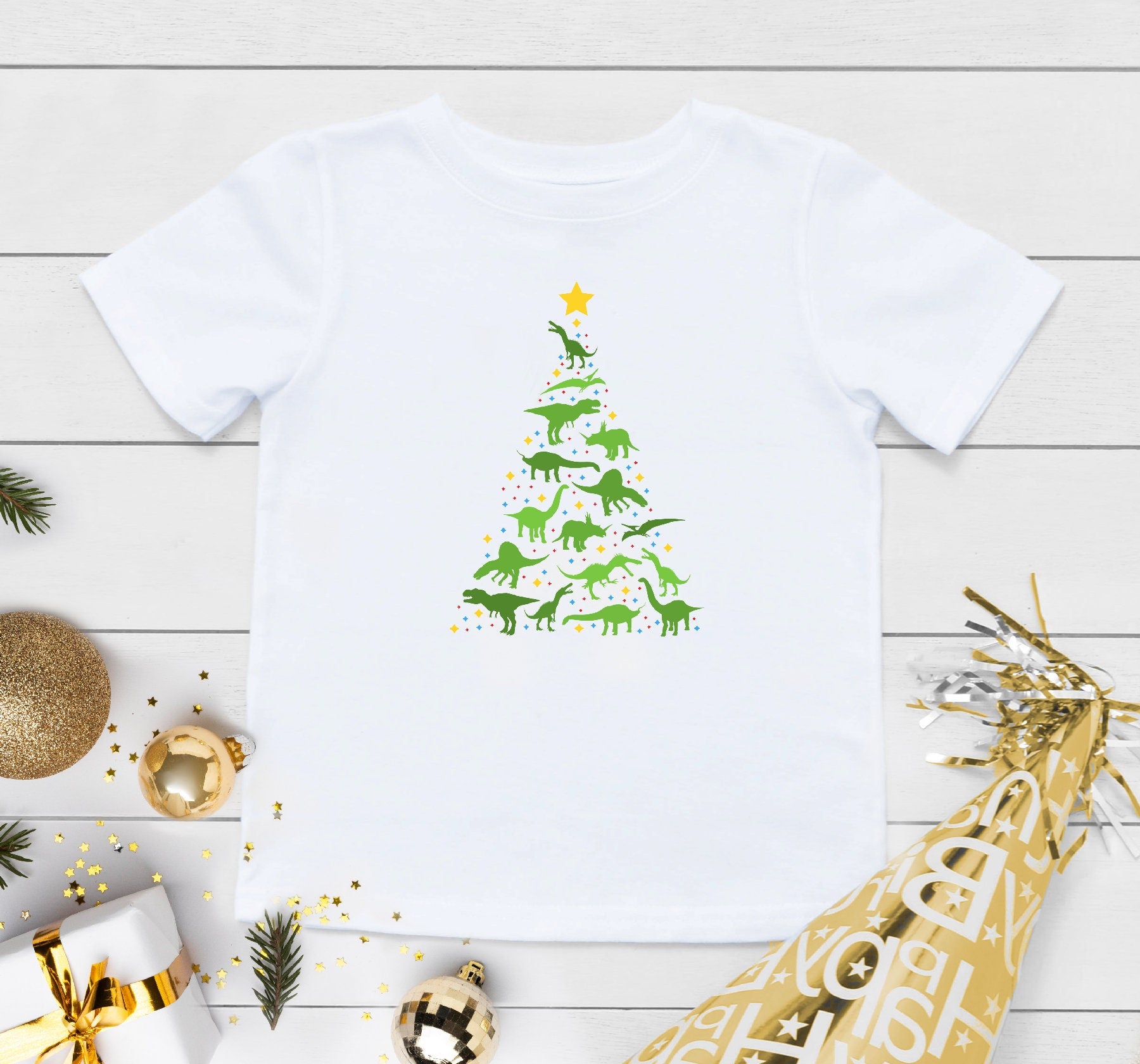 Dino Christmas Baby Onesie®, Boy Dinosaur Toddler Shirt, Christmas Kids Shirt, Holiday Toddler Shirt, Christmas Shirt For Boys, Dino Shirt