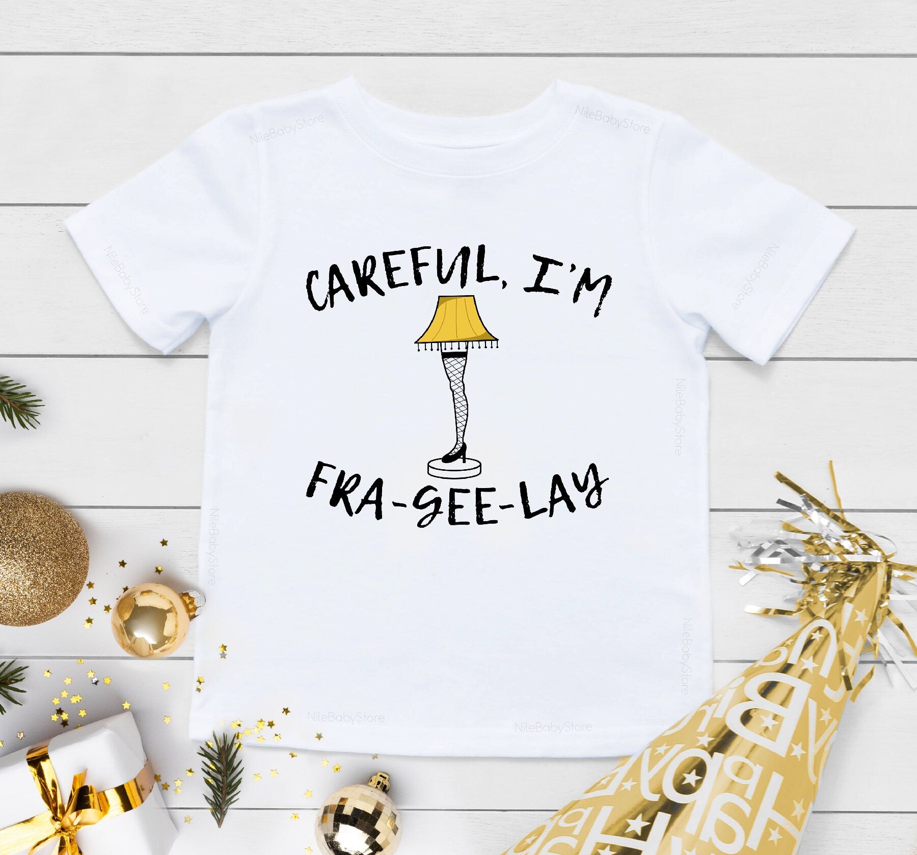 Careful I'm Fragile Toddler Shirt, Christmas Toddler Shirt, Christmas Family Shirt, Christmas Kids Clothes, Funny Toddler Shirt