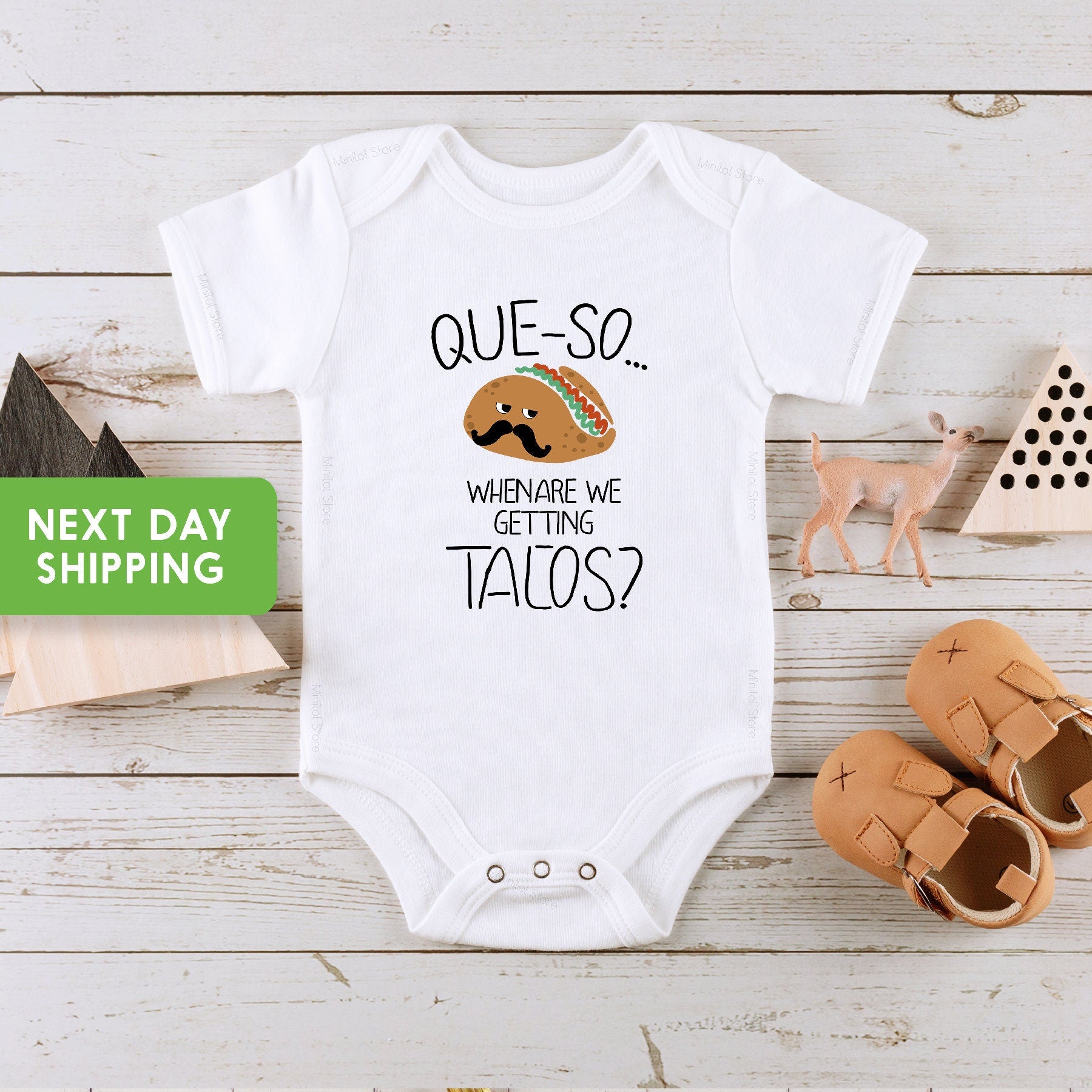 Taco Tuesday Baby Bodysuit, Funny Baby Gifts, Funny Baby Bodysuit, Funny Baby Clothes, Cute Baby Outfit, Baby Shower Gift, Baby Gifts