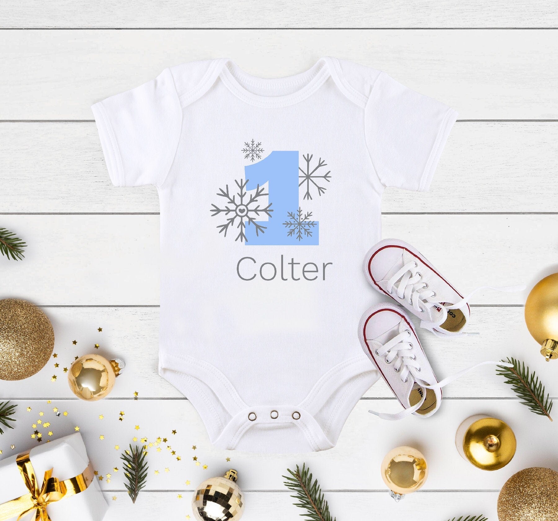 Personalized Birthday Baby Onesie®, Onederland Birthday Outfit, Baby Name Outfit, Custom 1st Birthday Bodysuit,  Birthday Gift