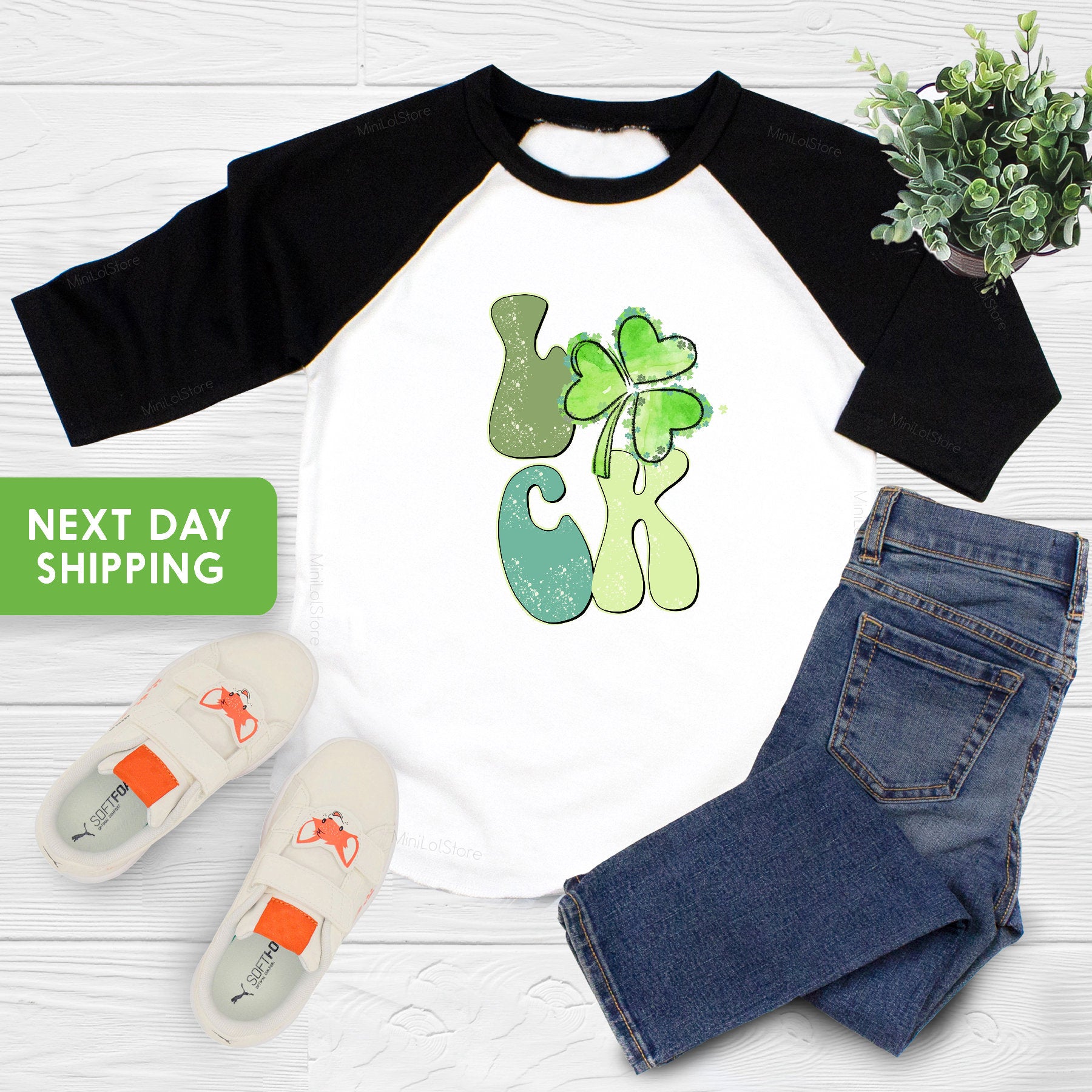 Luck Baby Onesie®, St Patrick's Day Toddler Shirt, St. Patrick's Day Baby Onesie®, Cute Patrick's Day Gift Baby Onesie®, Luck Toddler Shirt