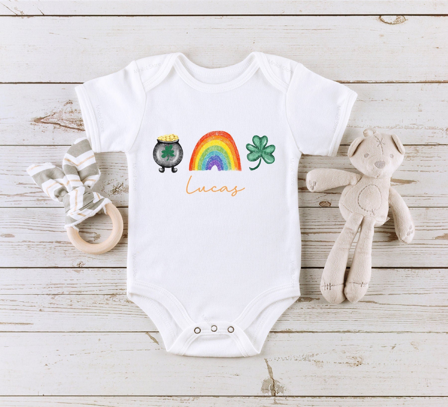 St Patrick's Day Custom Baby Onesie®, St Patricks Day Shirt, Personalized St. Patrick Day Shirt, St Patricks Day Gift, St Patty's Onesie®