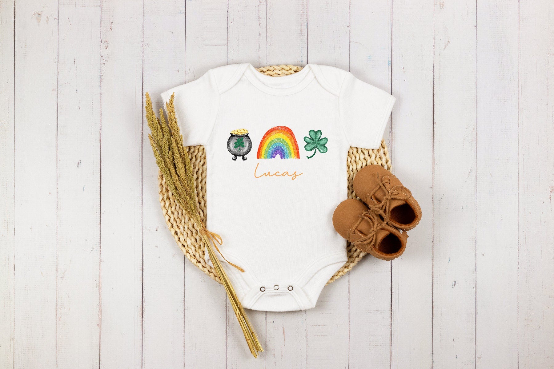 St Patrick's Day Custom Baby Onesie®, St Patricks Day Shirt, Personalized St. Patrick Day Shirt, St Patricks Day Gift, St Patty's Onesie®