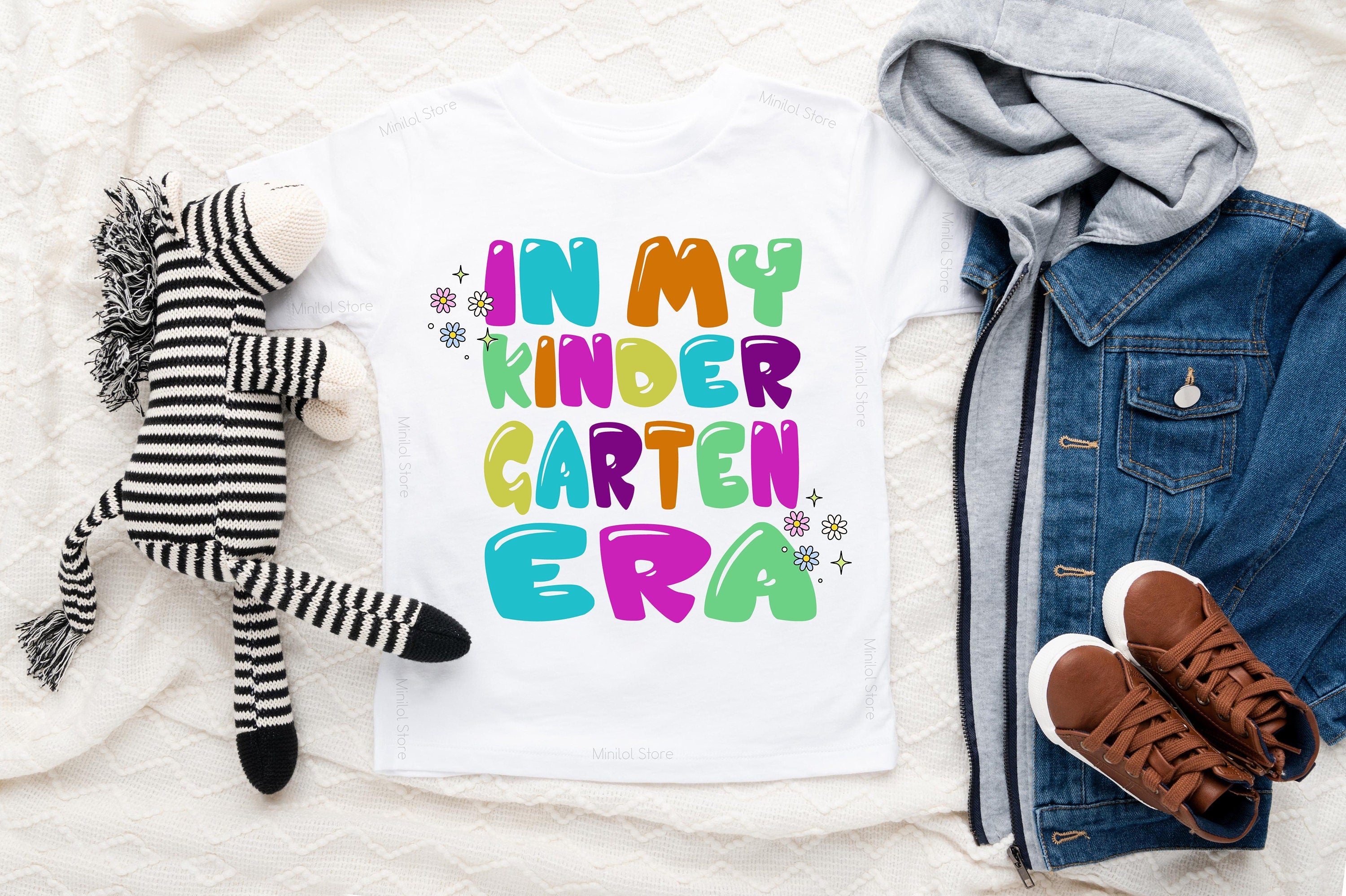 In My Era Shirt For Girl Kids, Custom In My Era School Shirts, Preschool Shirts, Pre-K Shirts, Kindergarten Shirts, Elementary School Shirts