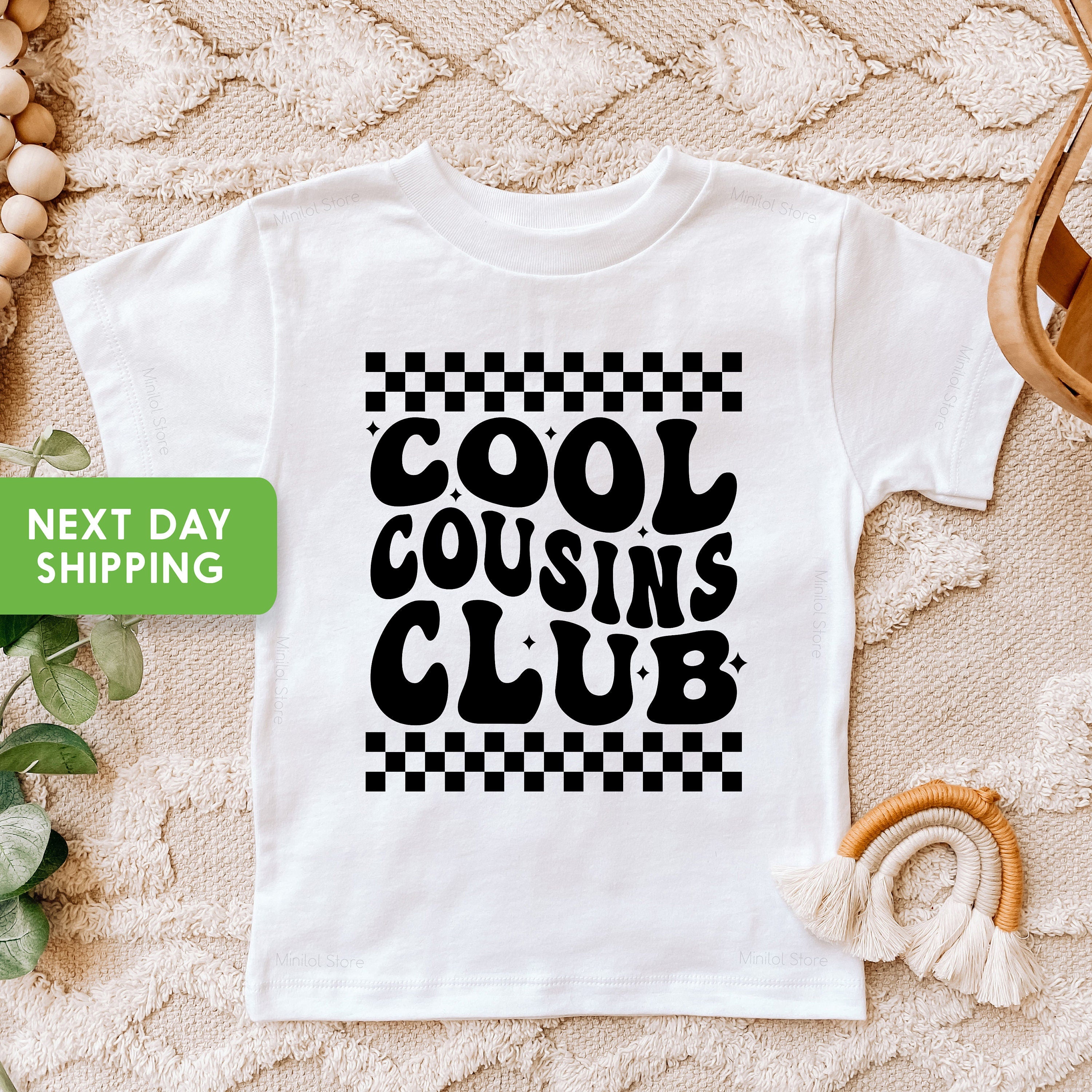 Cool Cousins Club Toddler Shirt, Cute Matching Retro Cousin Shirts, Cousin Crew Shirts for Kids, Big Cousin Shirts, Matching Cousin TShirt