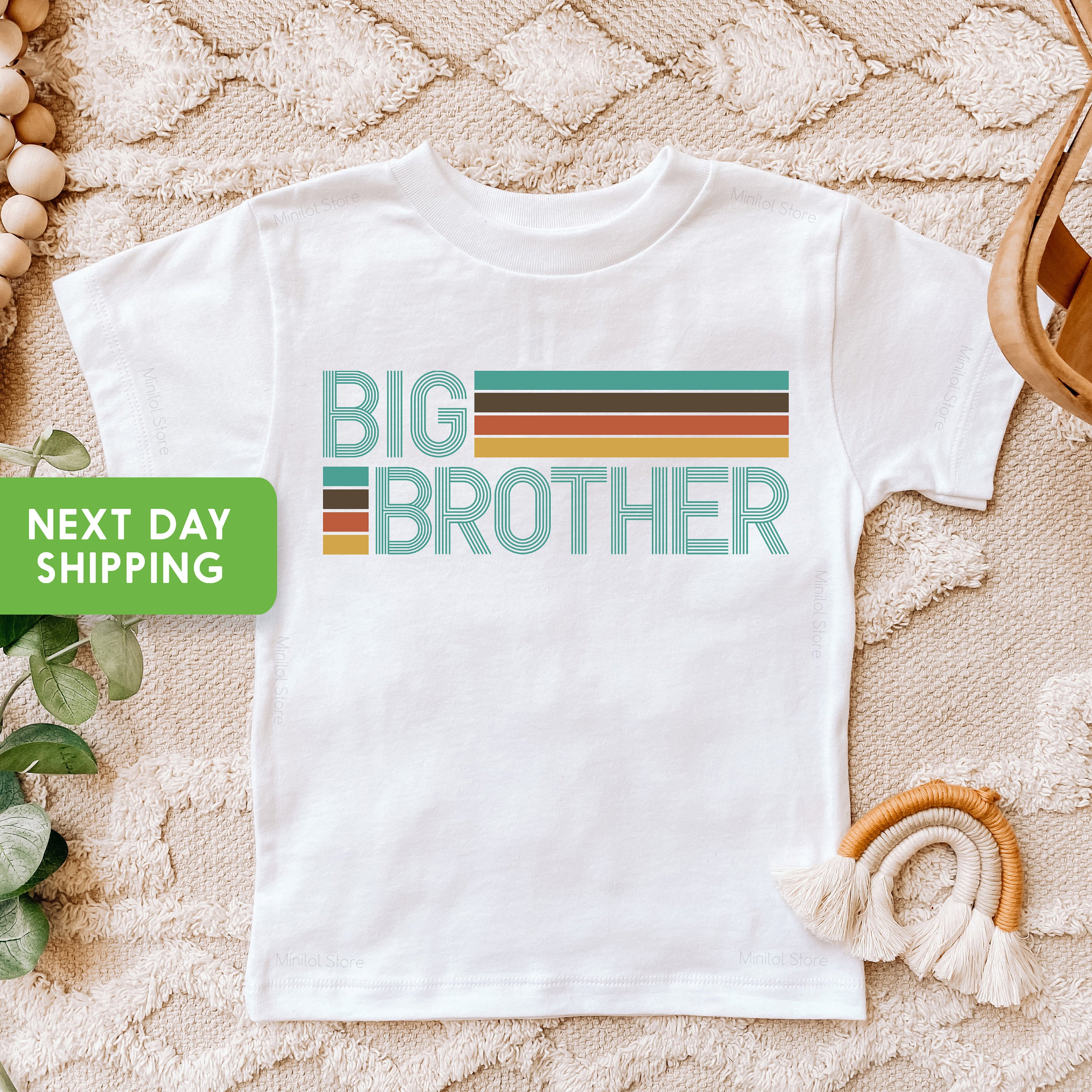 Retro Big Brother Shirt, Boys Sibling Tee, Vintage Kids Gift, Big Brother Toddler Shirt, Pregnancy Announcement Kids Shirt, Youth Boys Shirt