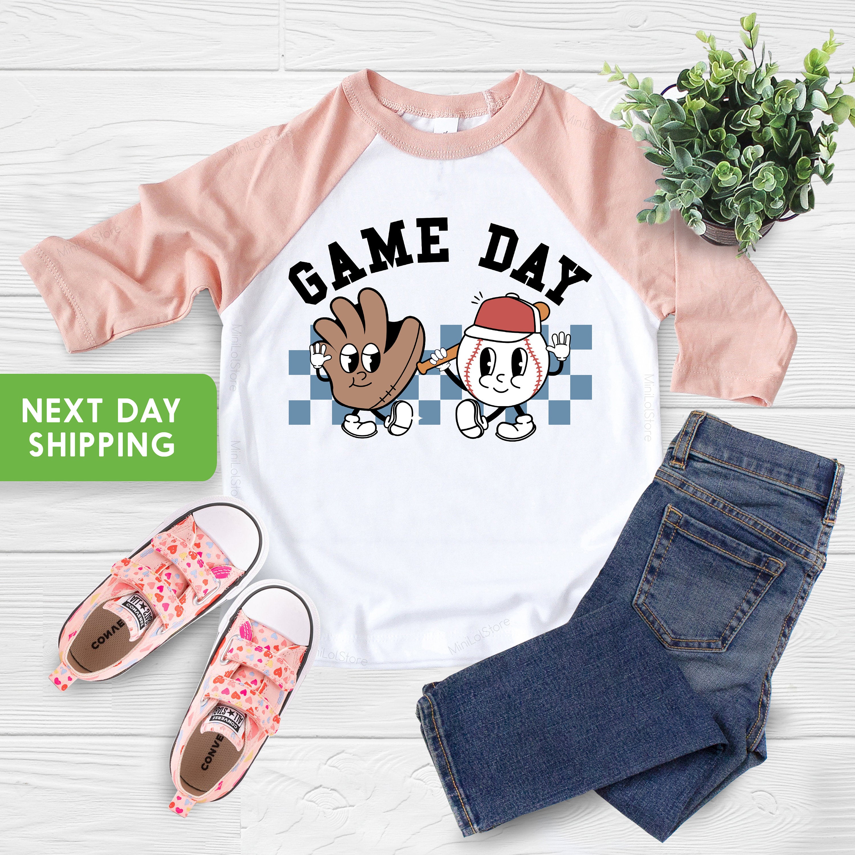 Game Day Baby Onesie®, Retro Baseball Bodysuit, Cute Game Day Onesie®, School Game Shirt, Little Boy, Baseball Boy Shirt, Baseball Kid Shirt