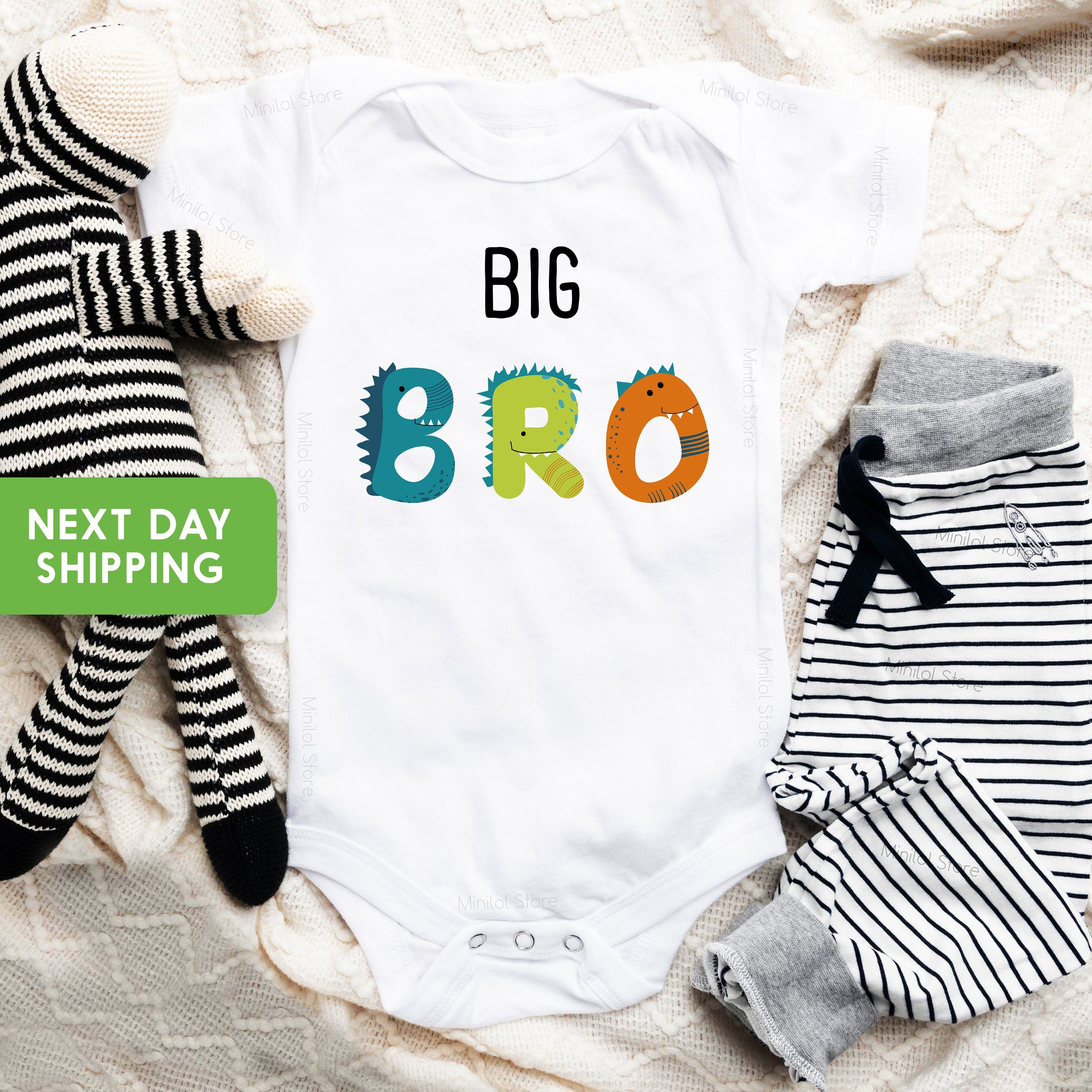 Big Bro Announcement Shirt, Big Brother Shirt, Big Bro Kids Shirt, Sibling Tees, Baby Announcement, Pregnancy Announcement, Pregnancy Reveal