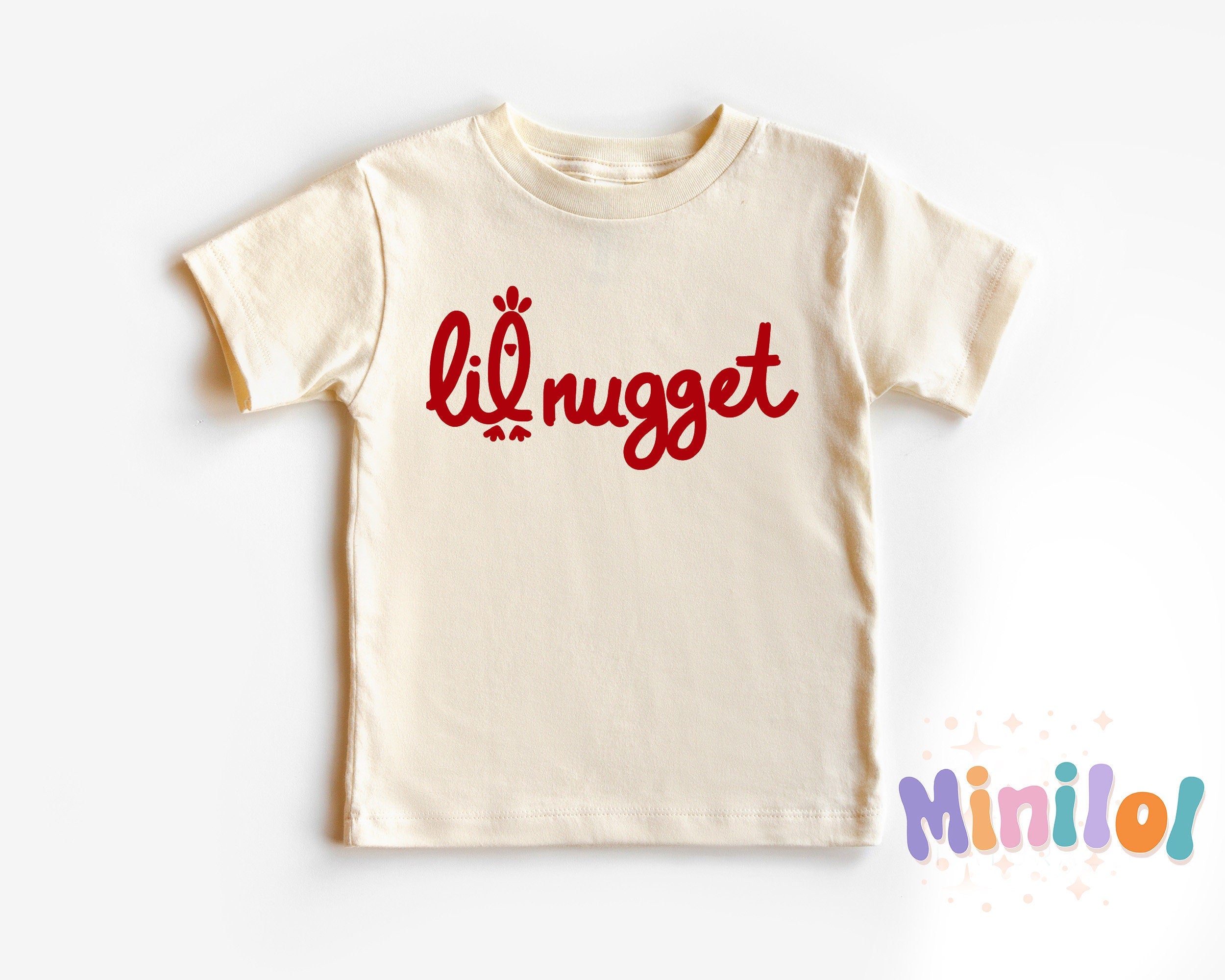 Lil Nugget Onesie®, Natural Pregnancy Announcement Onesie®, Cute Kids Shirt, Baby Shower Gift, Baby Announcement, Vintage Kids, Cute Toddler