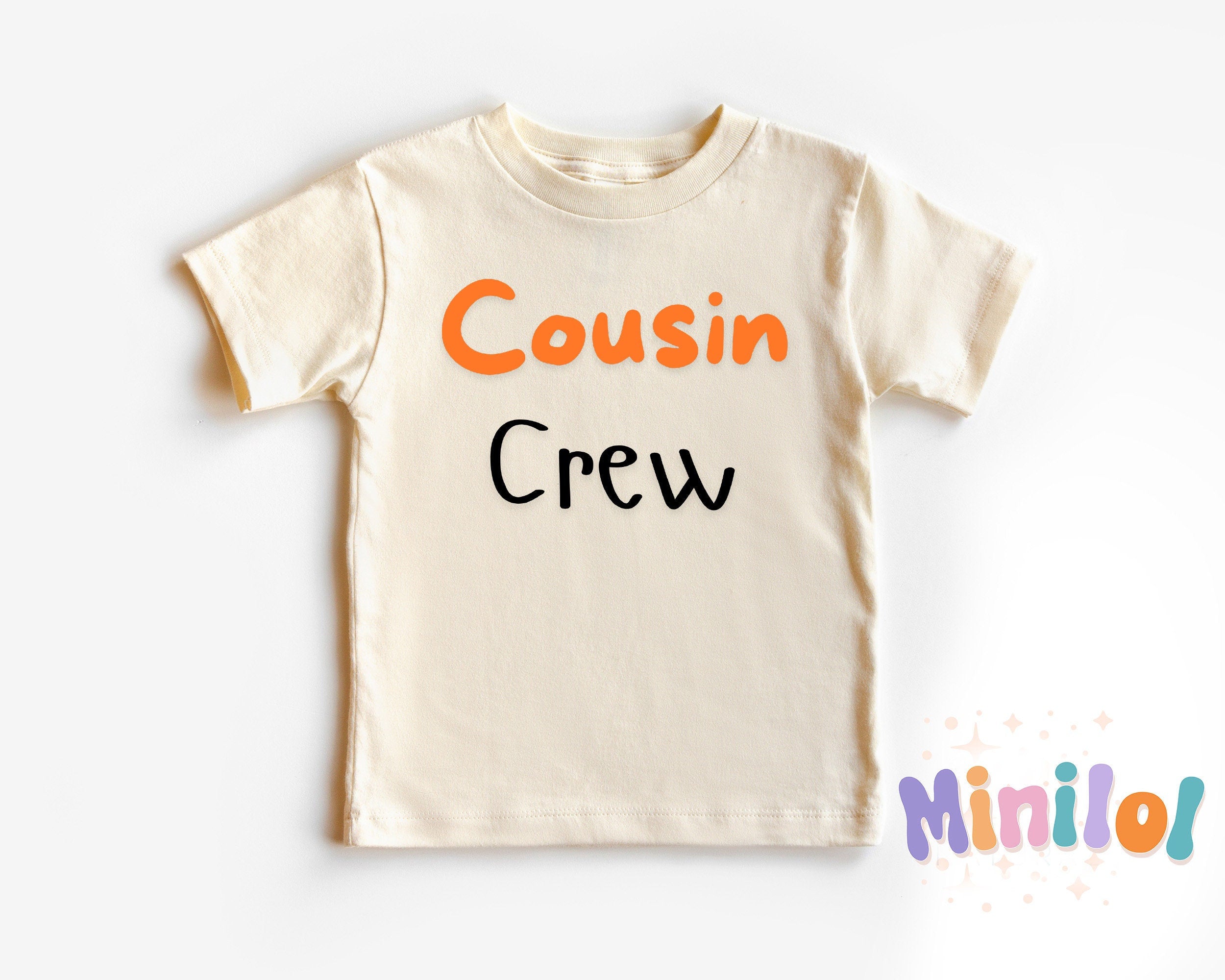 Cousin Crew Shirt, Cousin Crew Natural Baby Toddler Shirt, Matching Cousin Crew Shirts for Kids, Big Cousin Shirts, New to the Cousin Crew