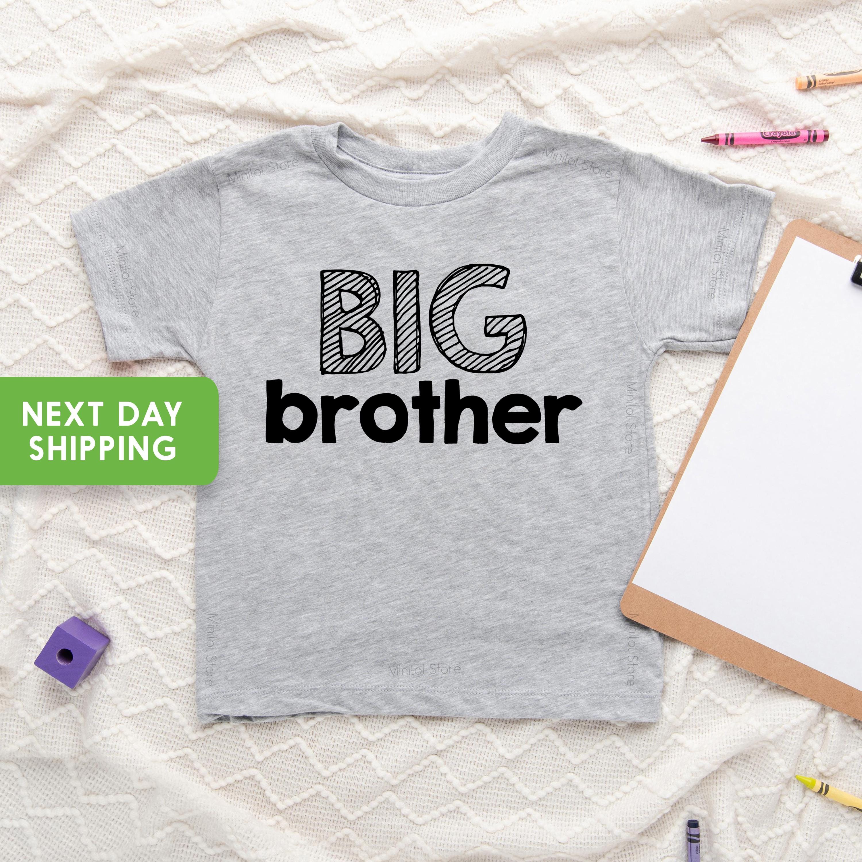 Big Brother Shirt, Baby Announcement Toddler Shirt, Shirt for Big Brother, New Big Brother, Big Brother Onesie®, Big Brother Baby Kids Shirt