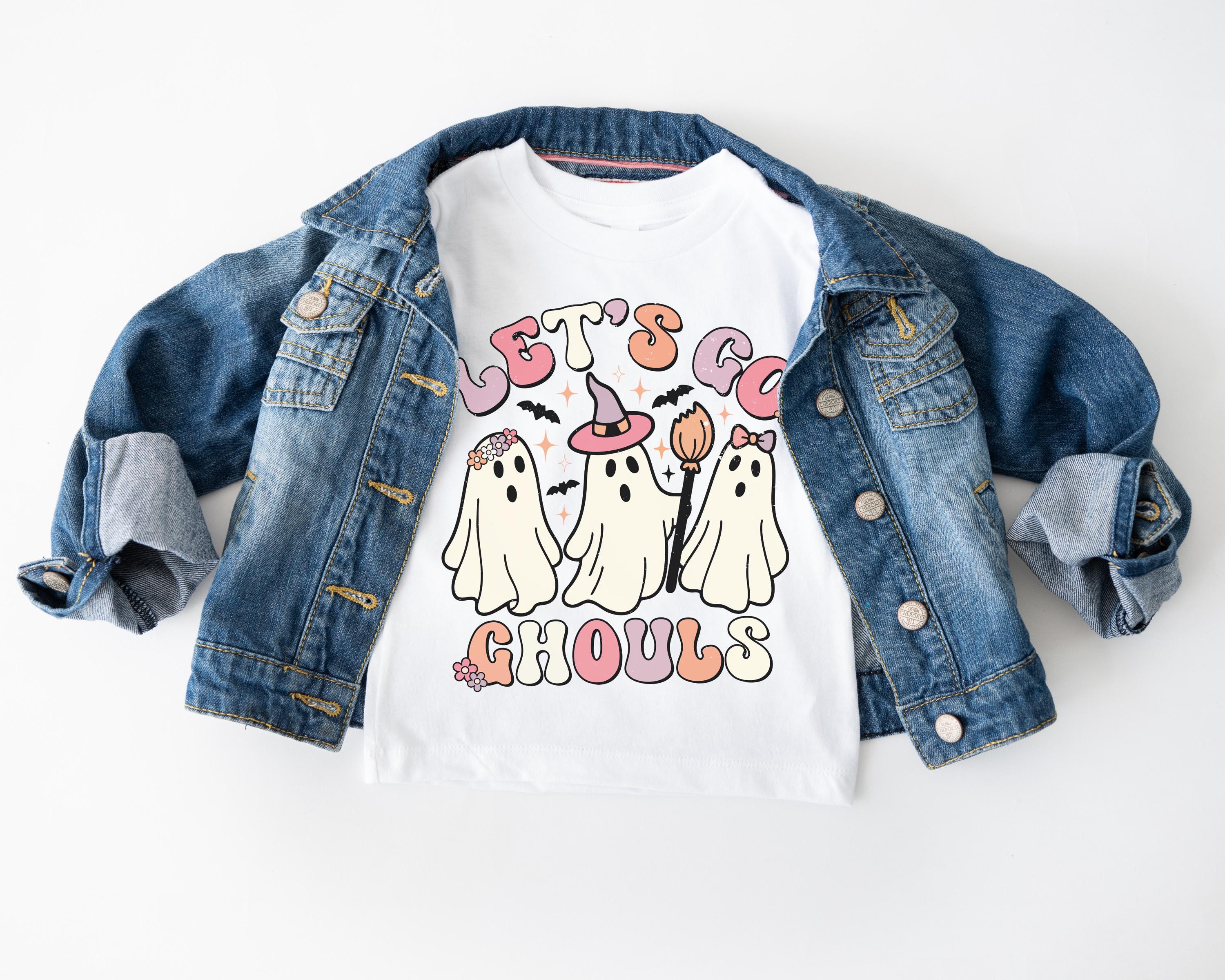 Let’s Go Ghouls Halloween Kids Shirt product image 2