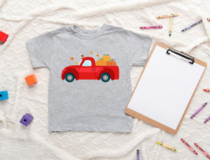 Fall Red Truck Baby Onesie® product image 3