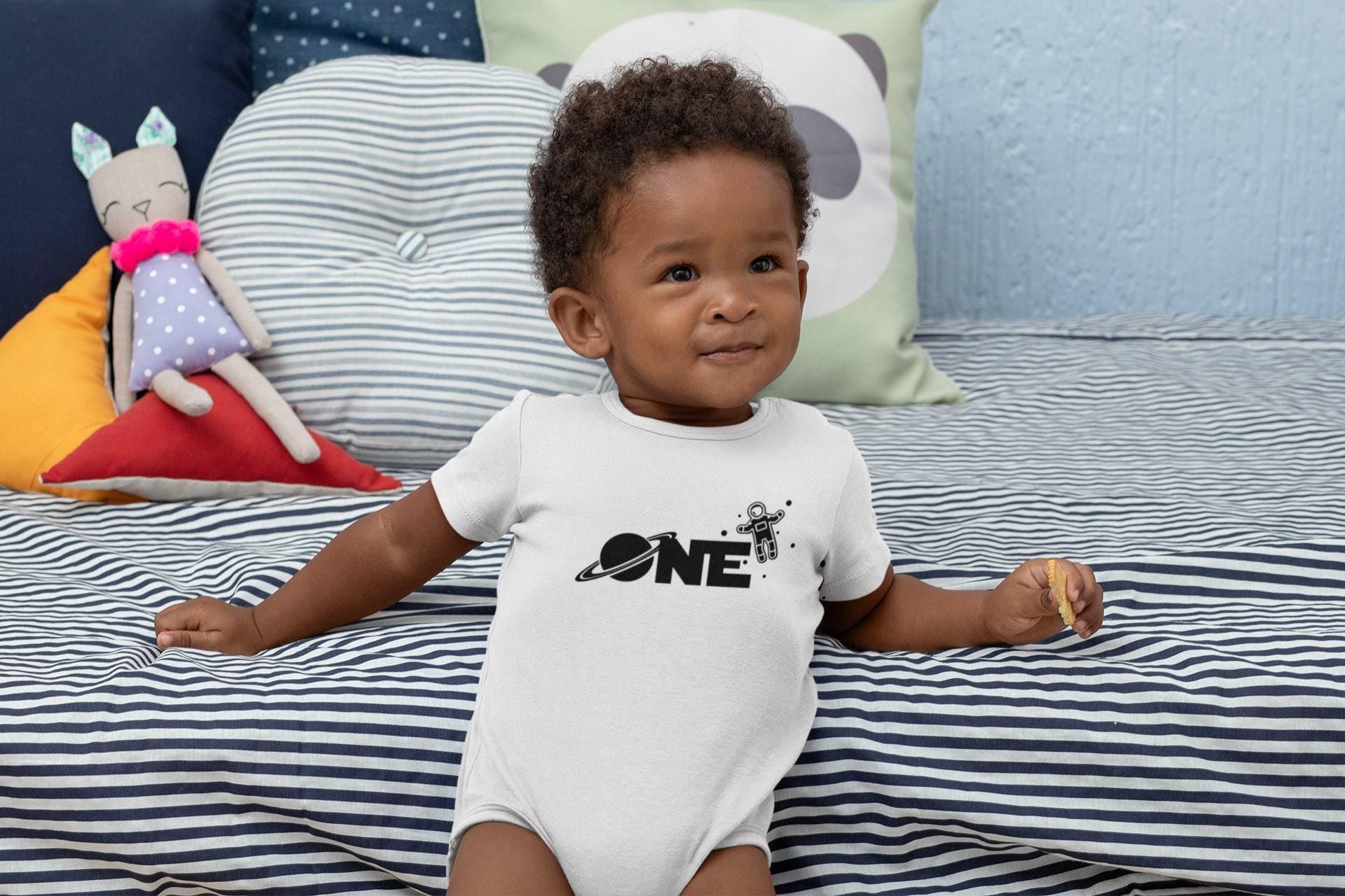 One Space First Birthday Kids Shirt birthday product image 6
