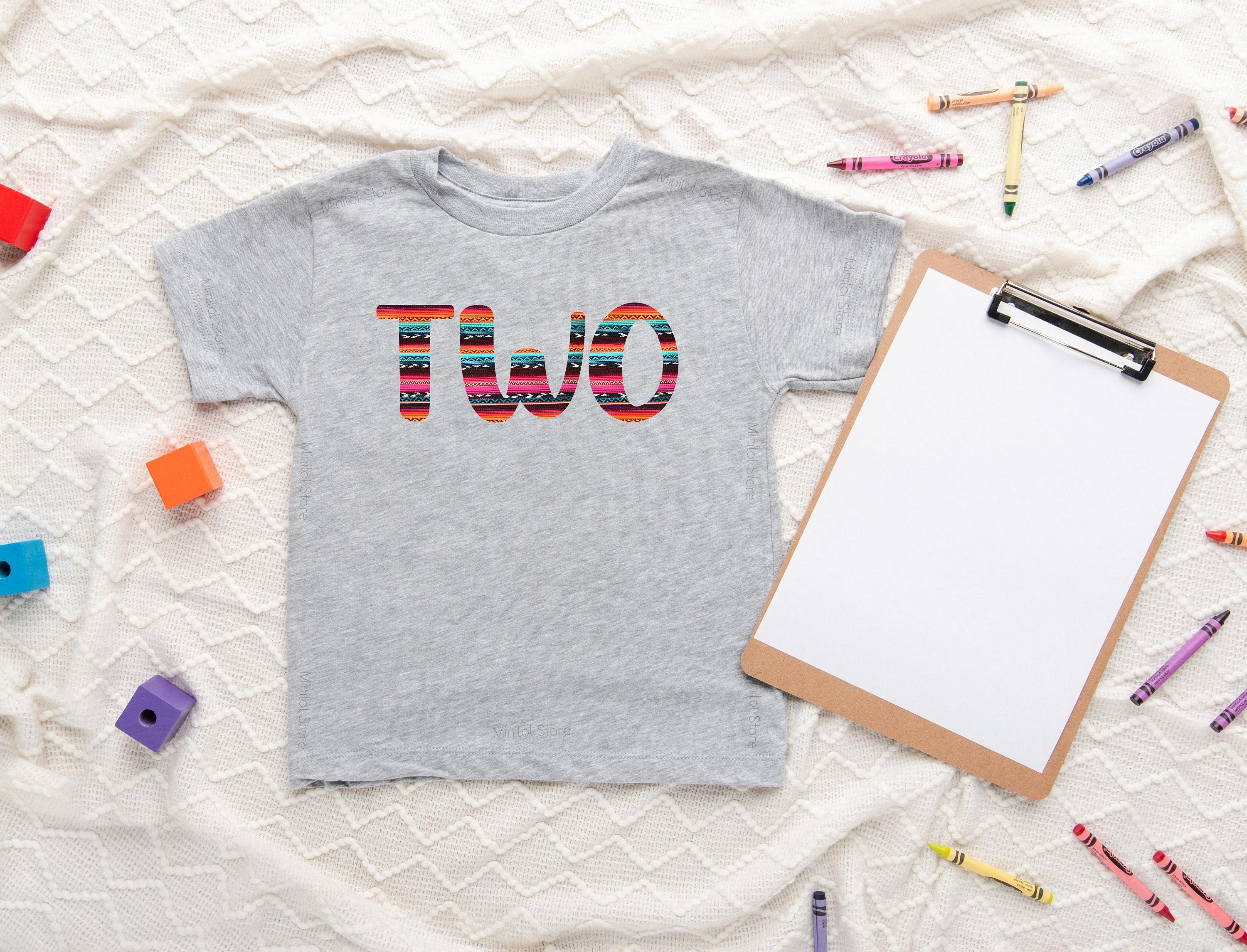 Serape Fiesta Second Birthday Shirt birthday product image 6