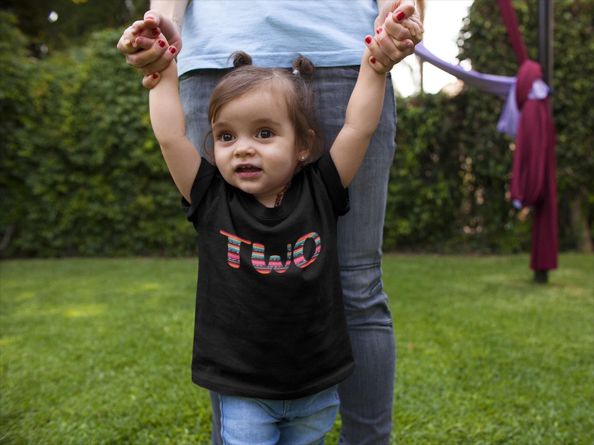 Serape Fiesta Second Birthday Shirt birthday product image 2