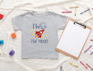 Two the Moon Second Birthday Shirt birthday product image 4