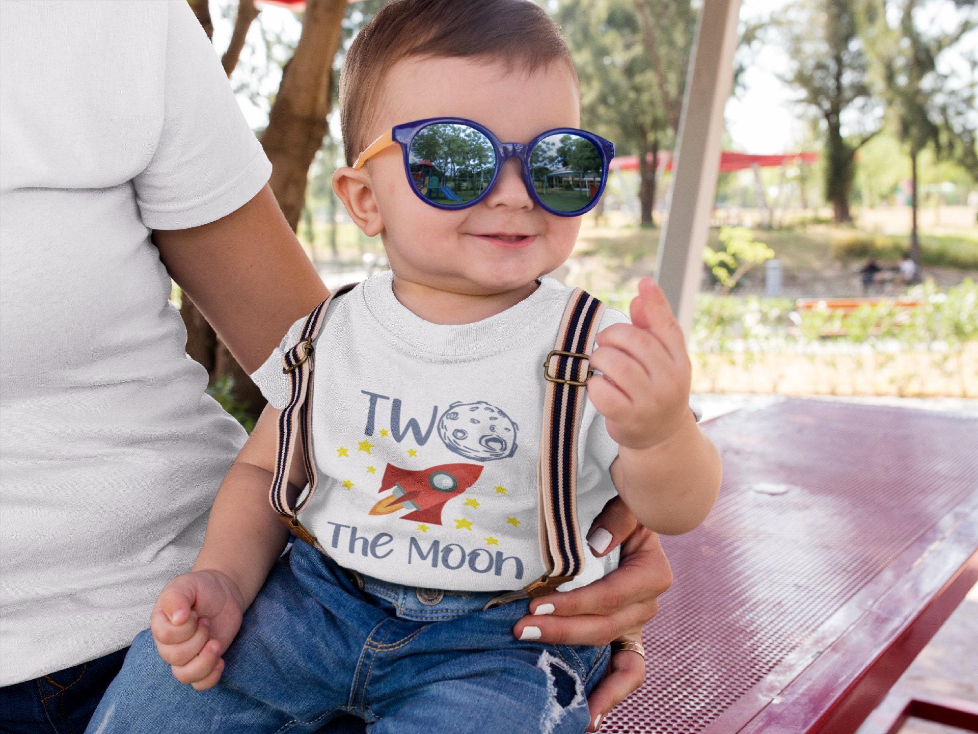 Two the Moon Second Birthday Shirt birthday product image 2