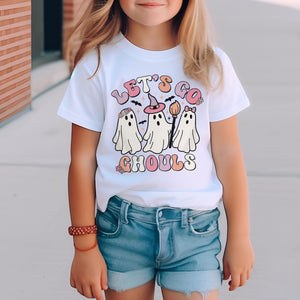 Let’s Go Ghouls Halloween Kids Shirt product image 5