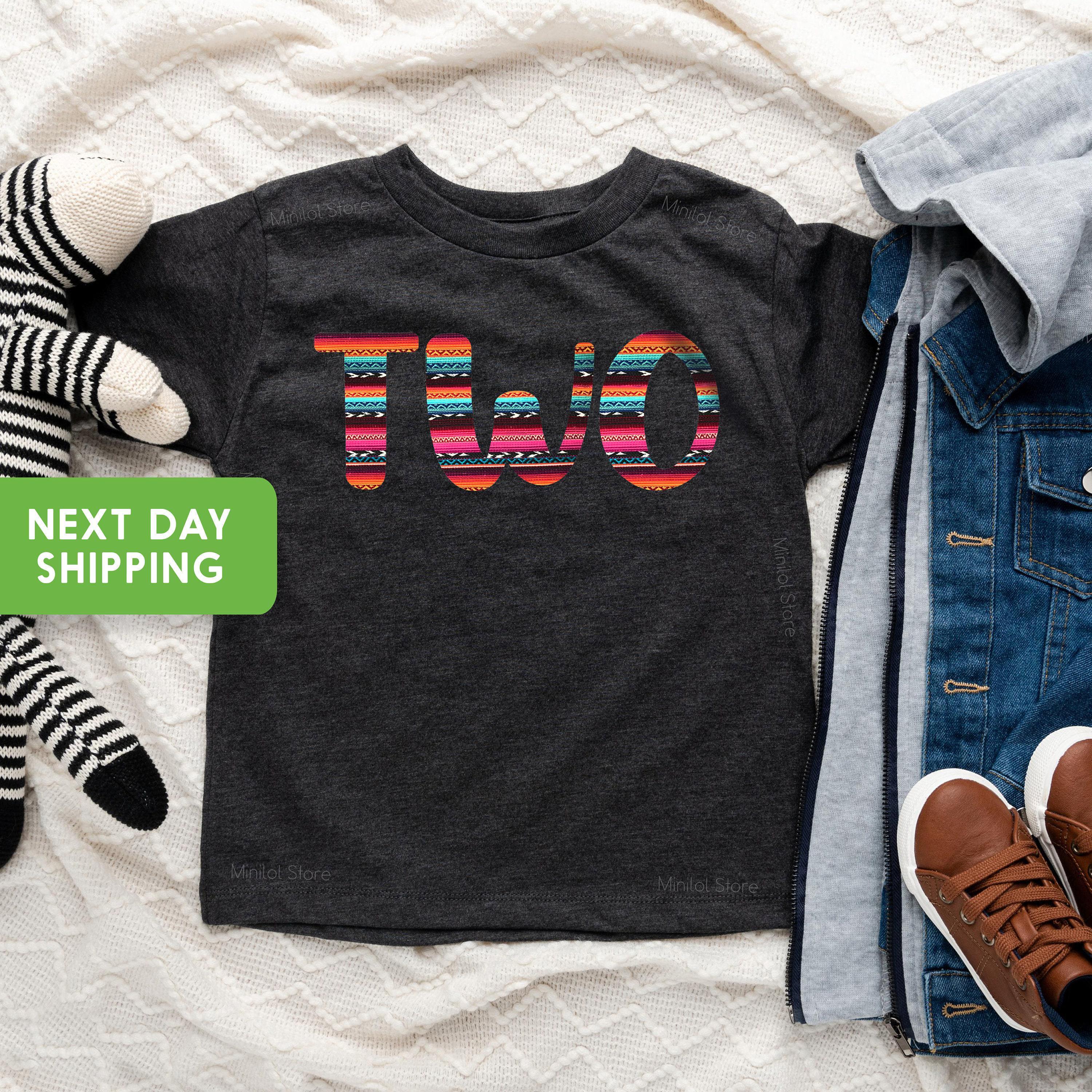 Serape Fiesta Second Birthday Shirt birthday product image 4