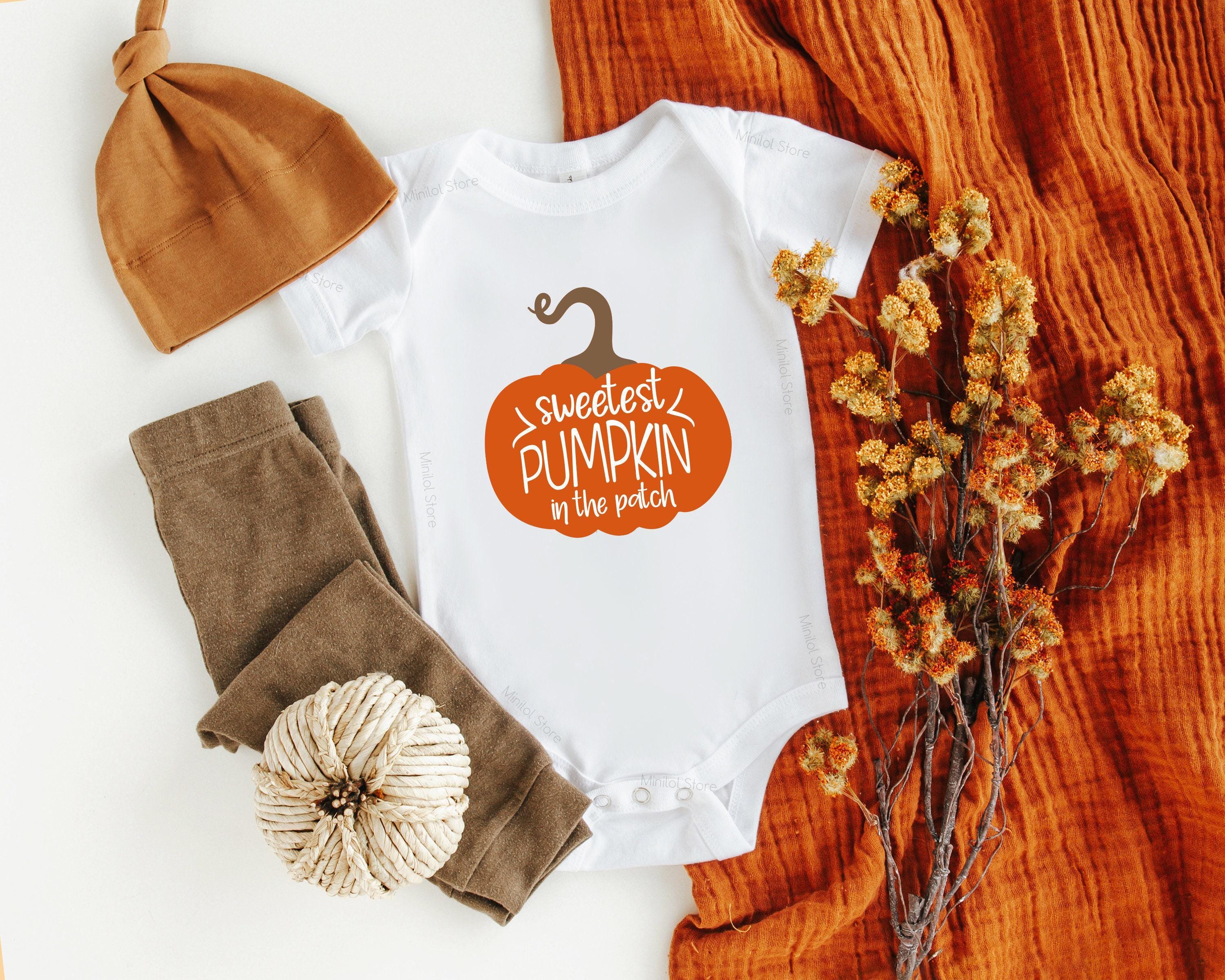 Alternate baby or kids garment view for Sweetest Pumpkin Fall Baby Onesie®