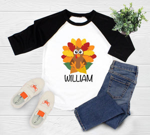 Available garment styles for Personalized Turkey Thanksgiving Baby Onesie®