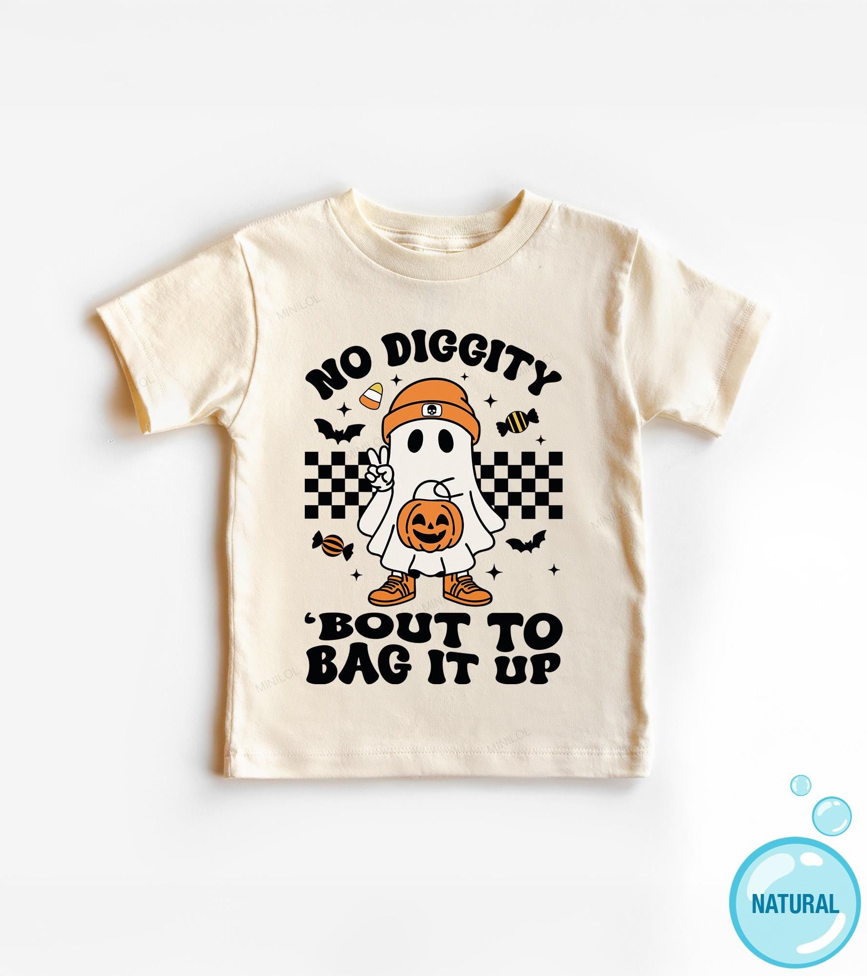 No Diggity Ghost Halloween Toddler Shirt product image 2