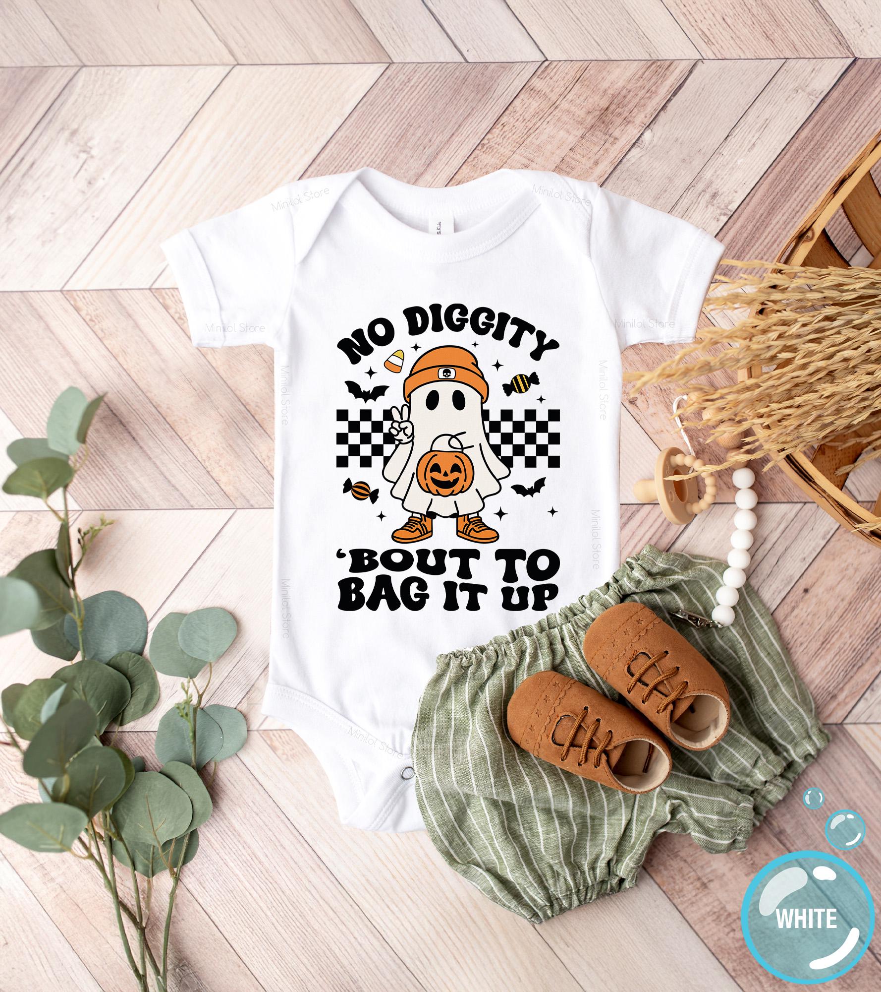 No Diggity Ghost Halloween Toddler Shirt product image 4