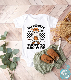 No Diggity Ghost Halloween Toddler Shirt product image 4