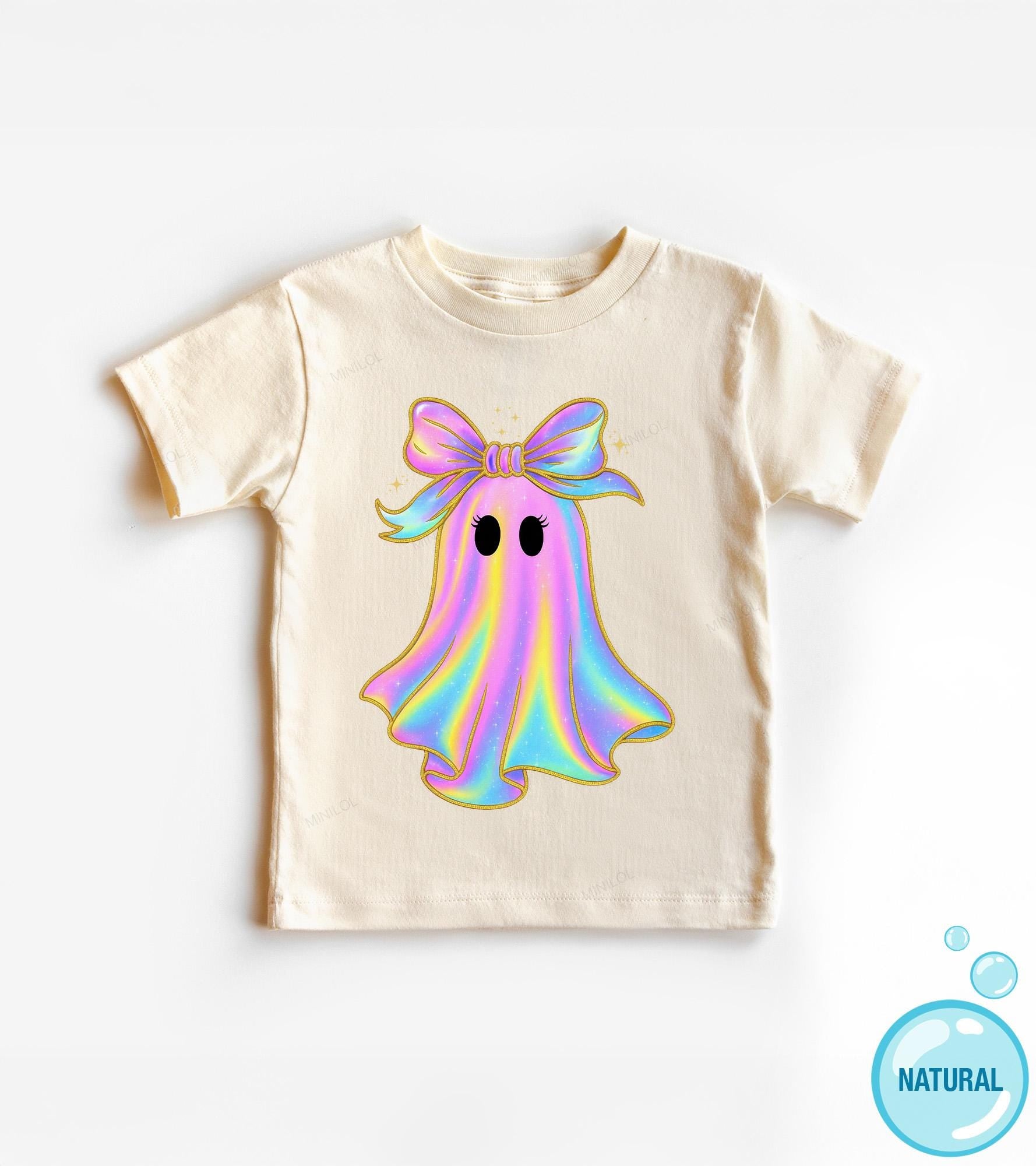 Girls Ghost Halloween Kids Shirt product image 2