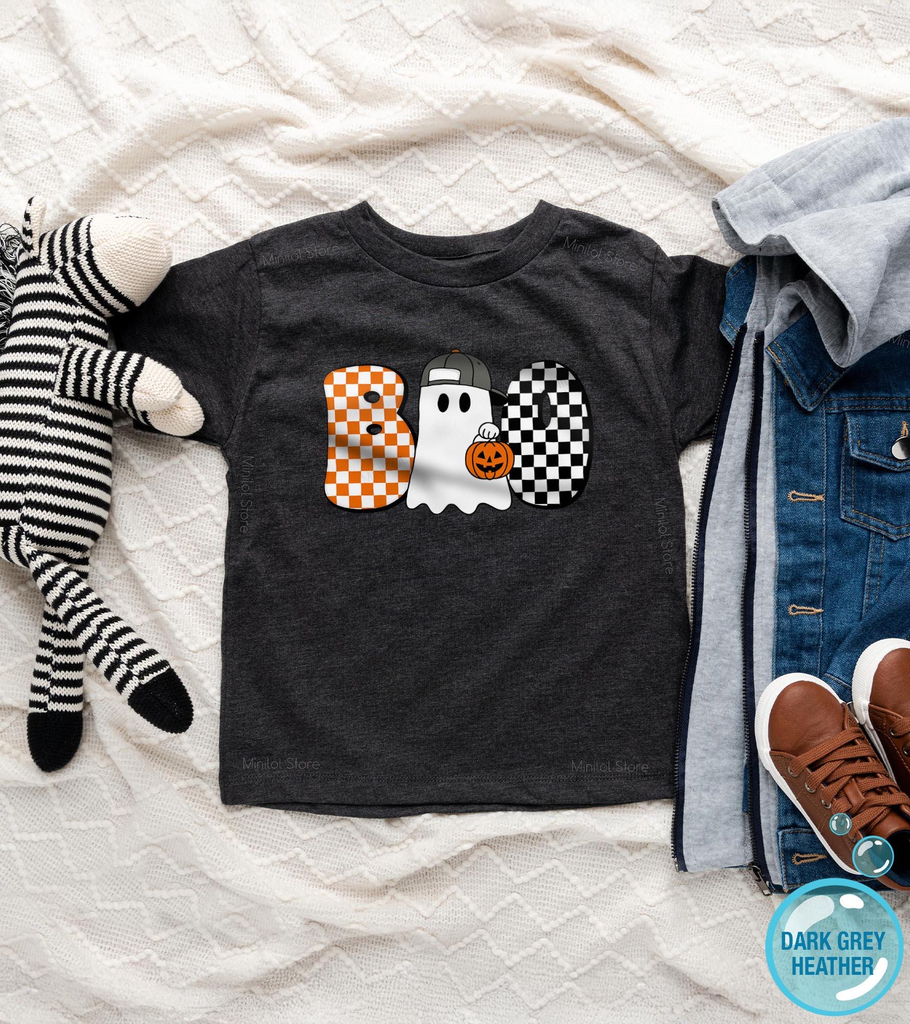 Boo Trick-or-Treat Halloween Toddler Shirt product image 2